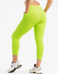 Ascend Pocket Leggings 23" - Lime Green