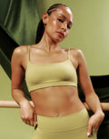 Lycra Seamless Sports Bra - Olive