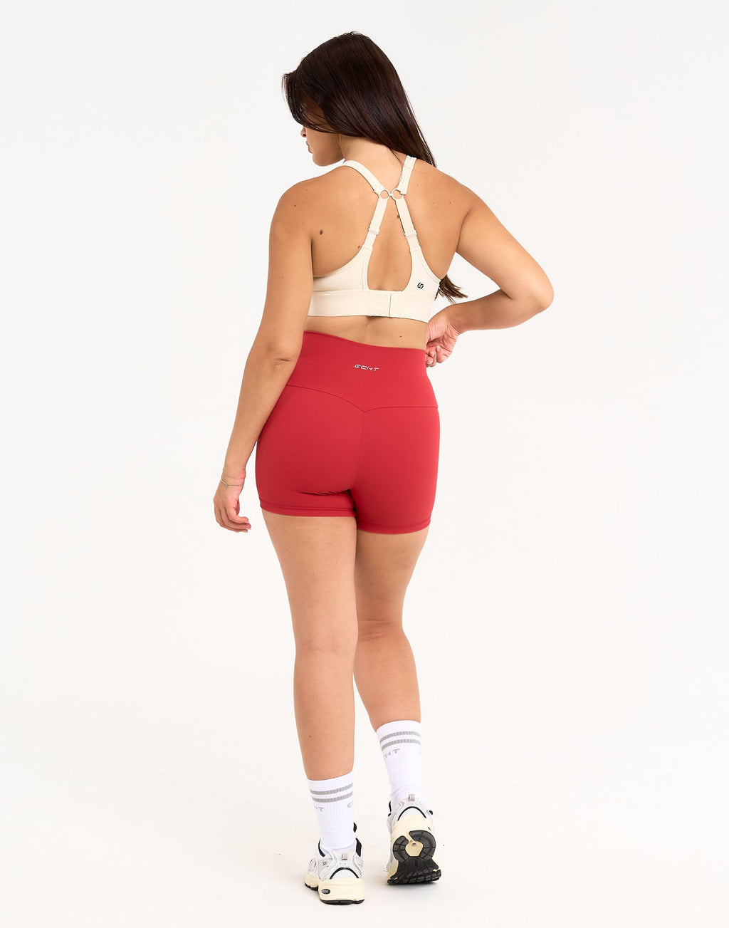 Range Bike Shorts 4" - Scarlet Red