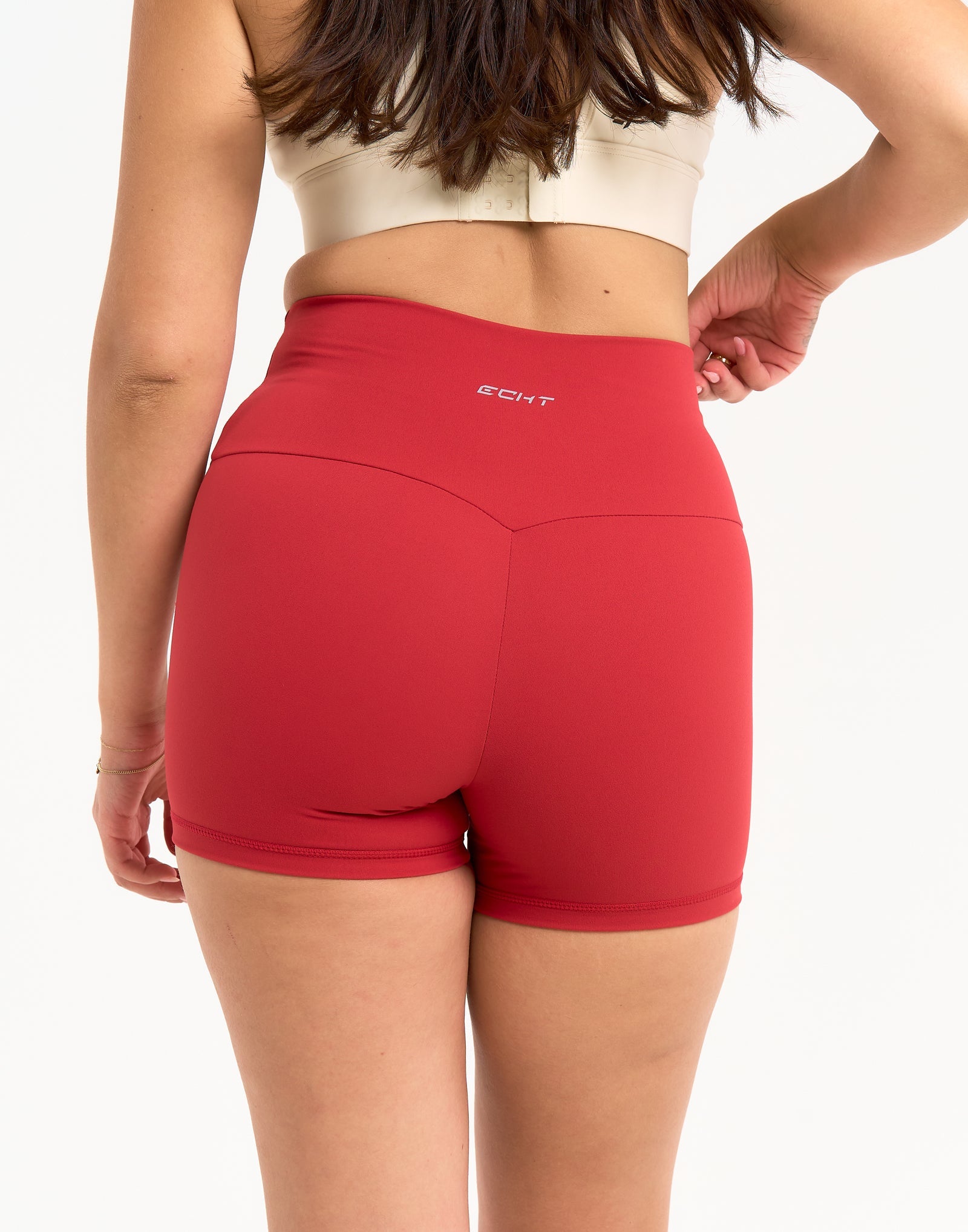 Range Bike Shorts 4" - Scarlet Red