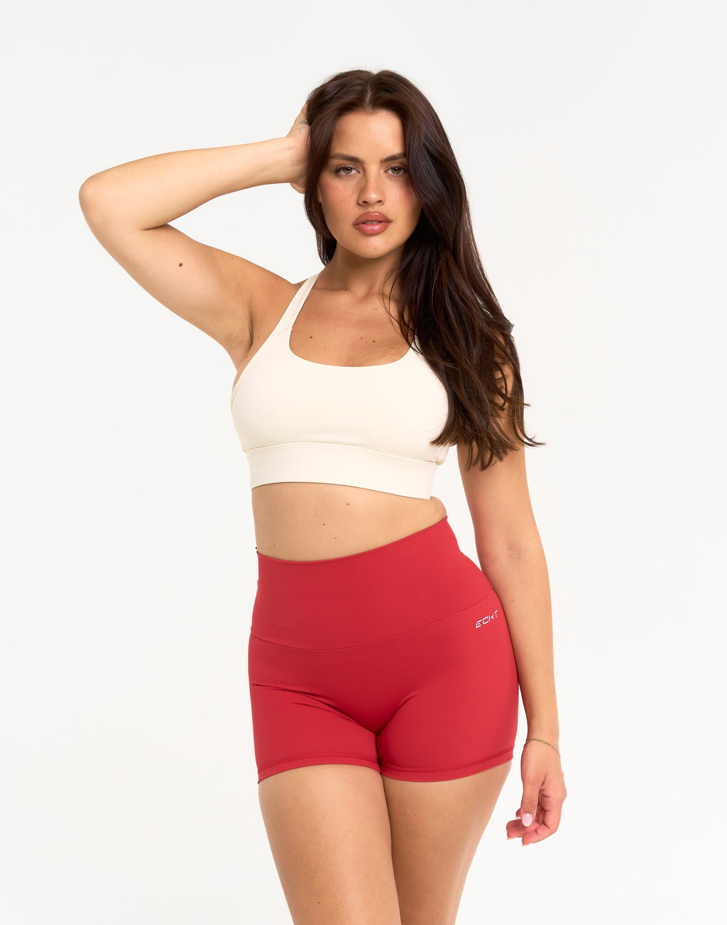 Range Bike Shorts 4" - Scarlet Red
