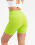 Ascend Pocket Shorts 6" - Lime Green