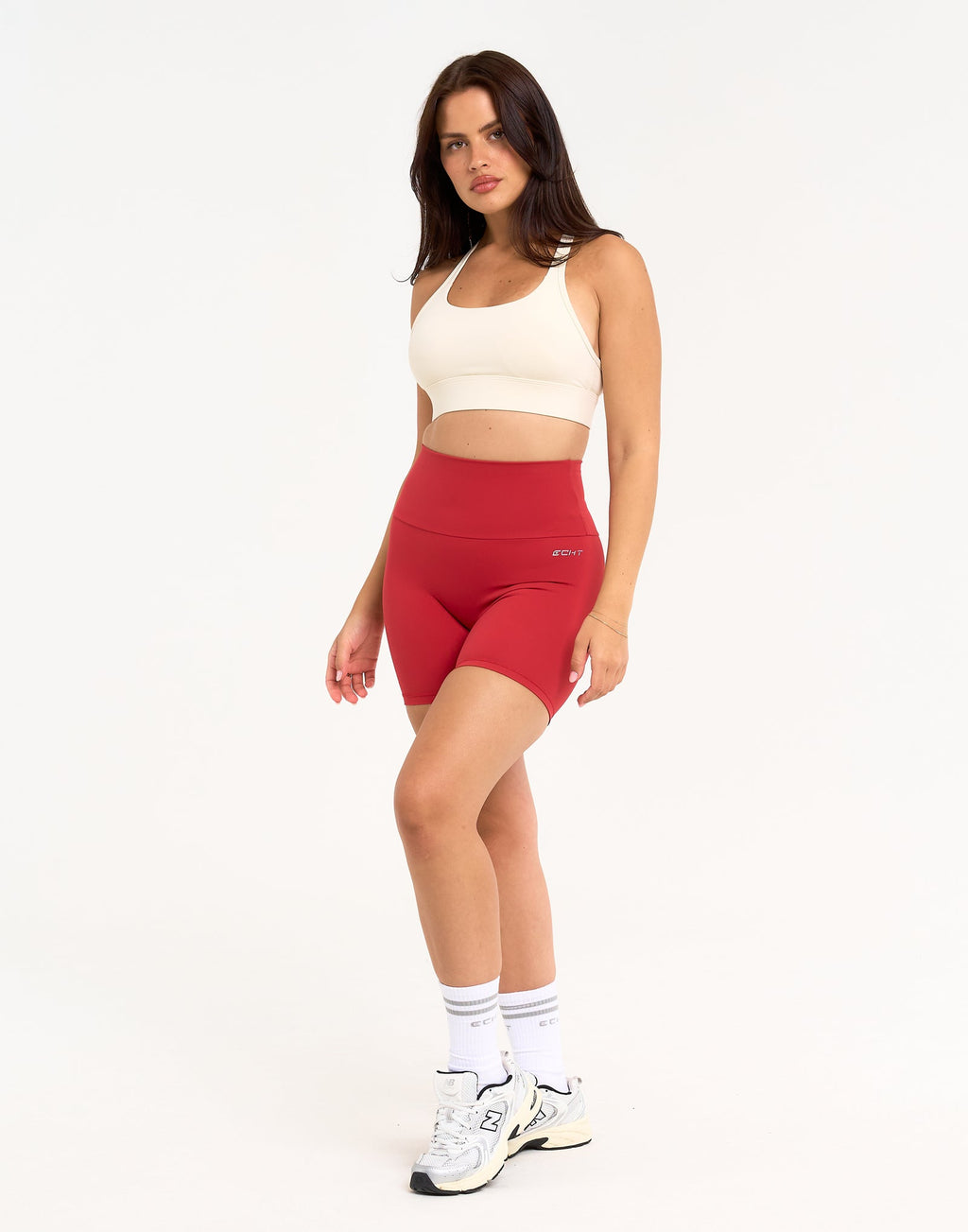 Range Bike Shorts 6" - Scarlet Red