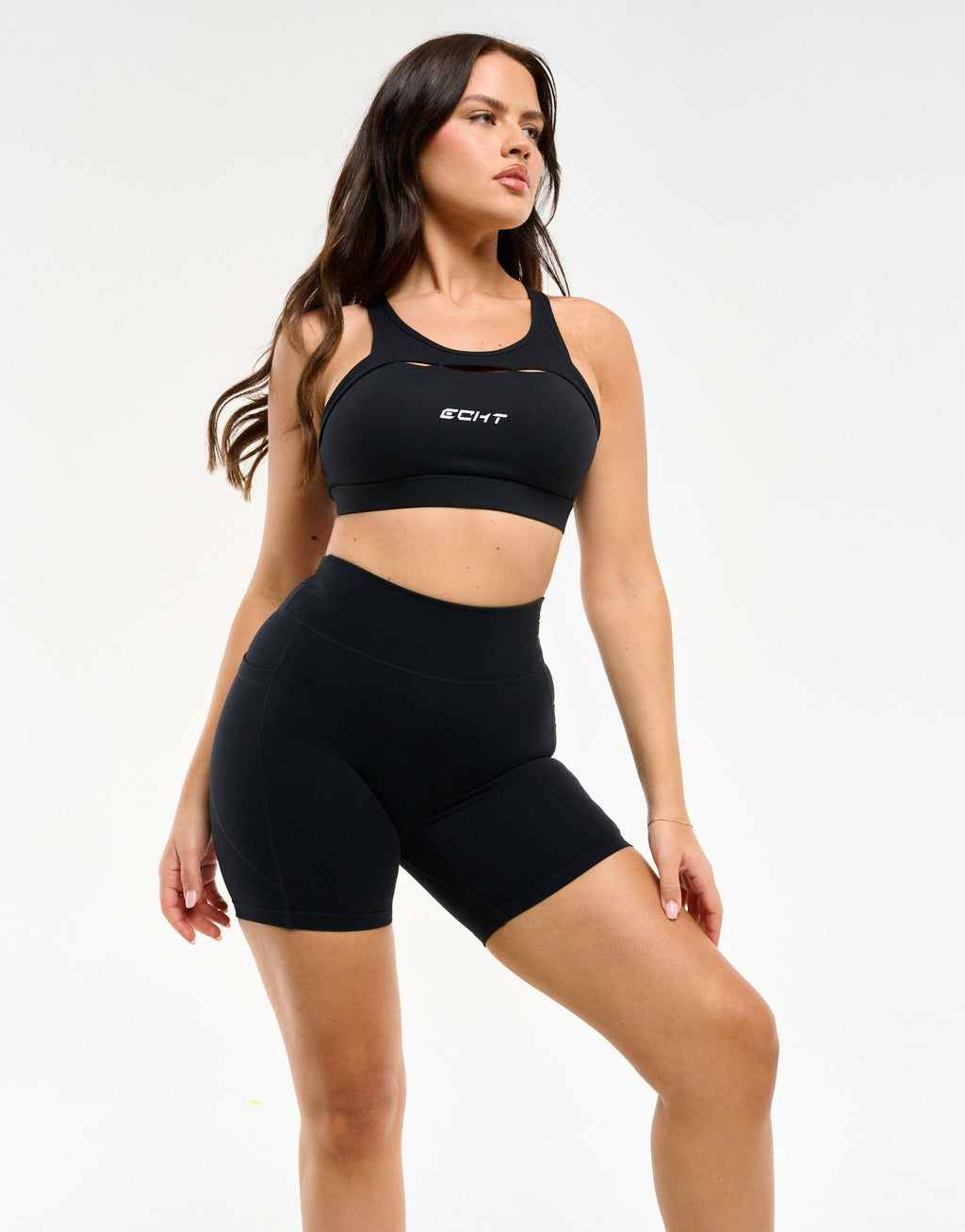 Ascend Pocket Shorts 6" - Black