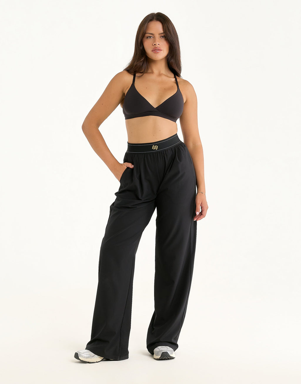 Elemental Crossover Bralette - Black