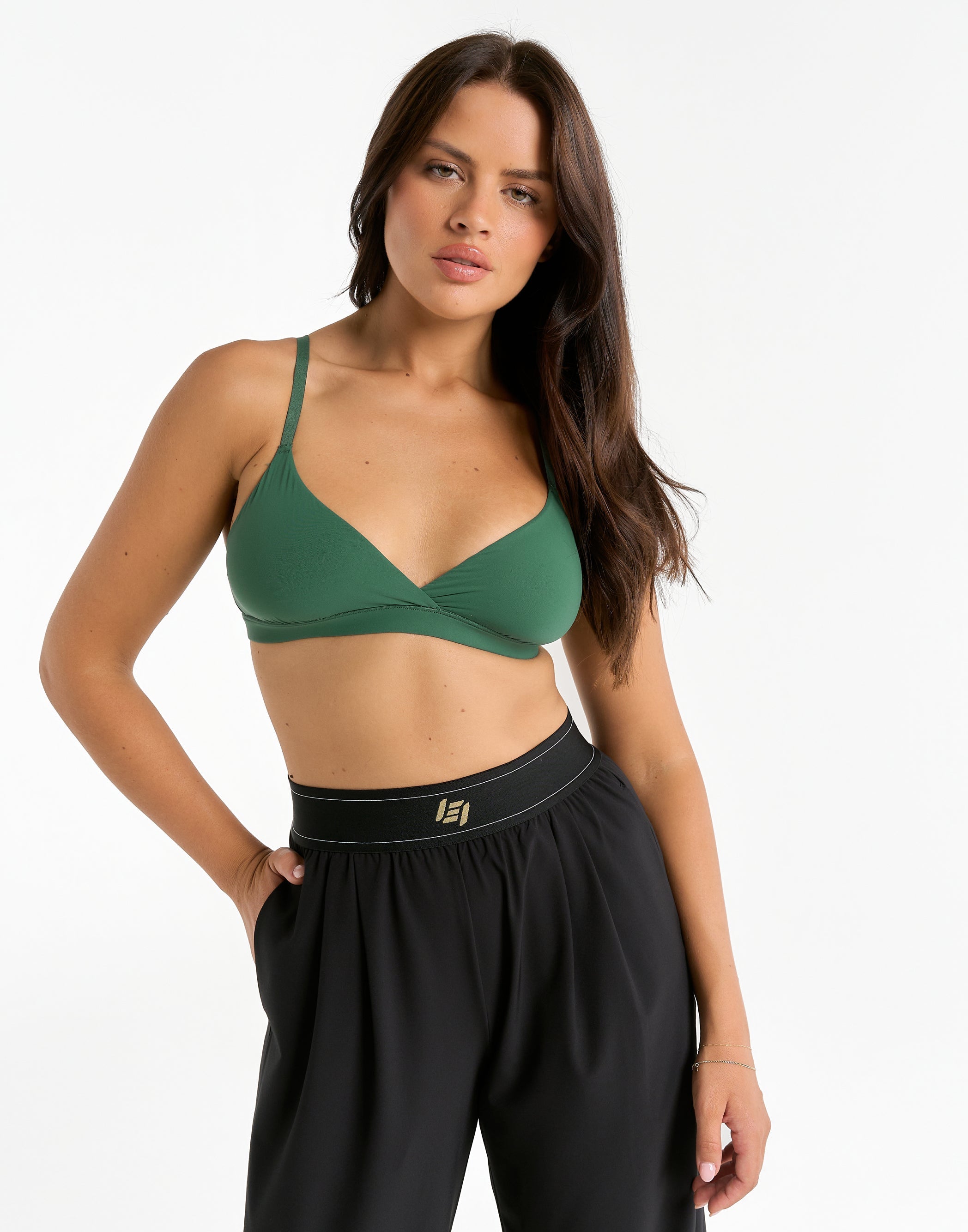 Elemental Crossover Bralette - Green