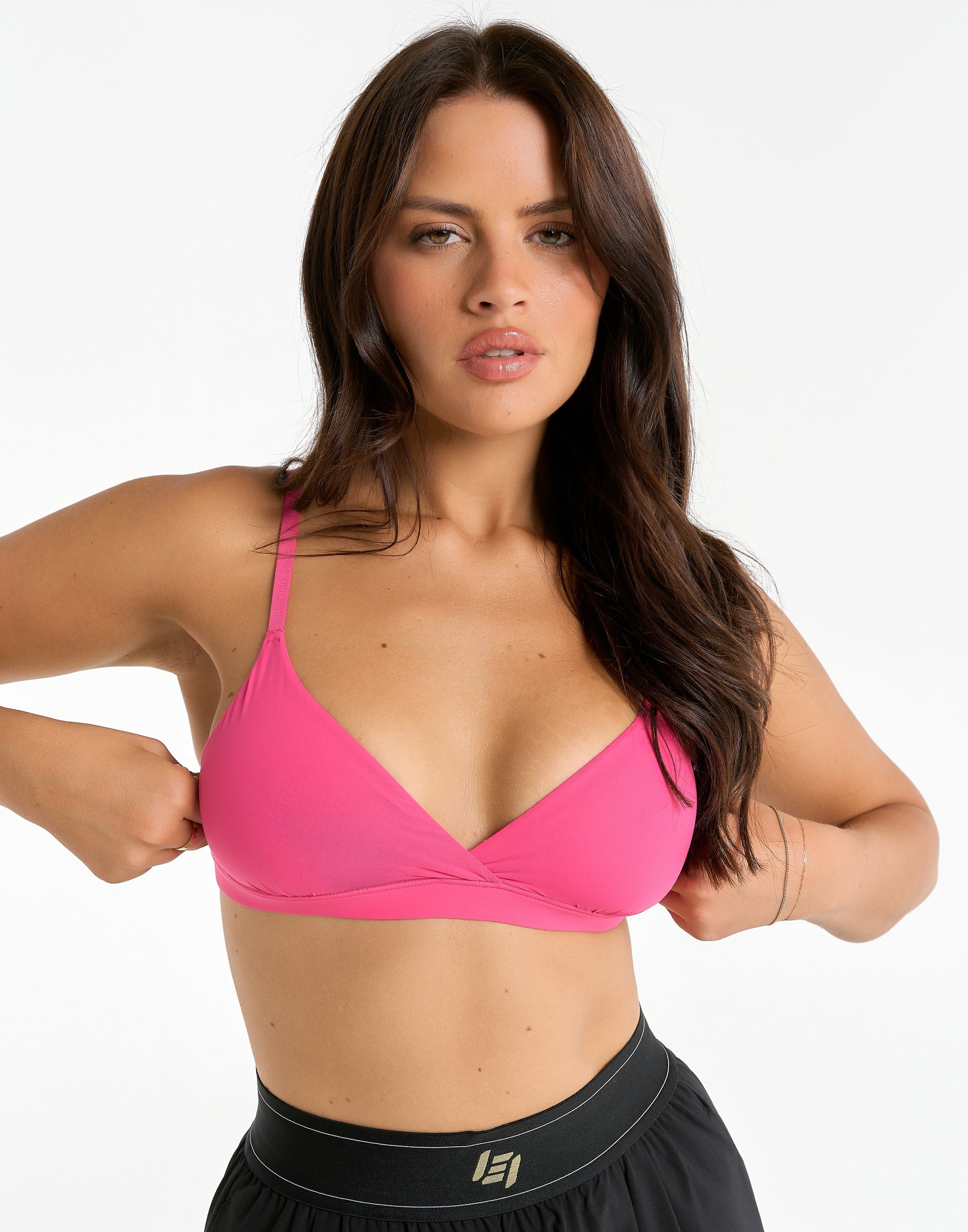 Elemental Crossover Bralette - Pink