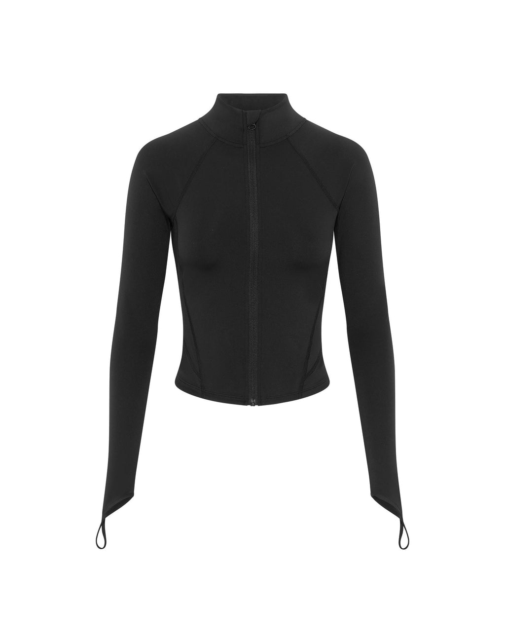 Athlete Crop Jacket - Black