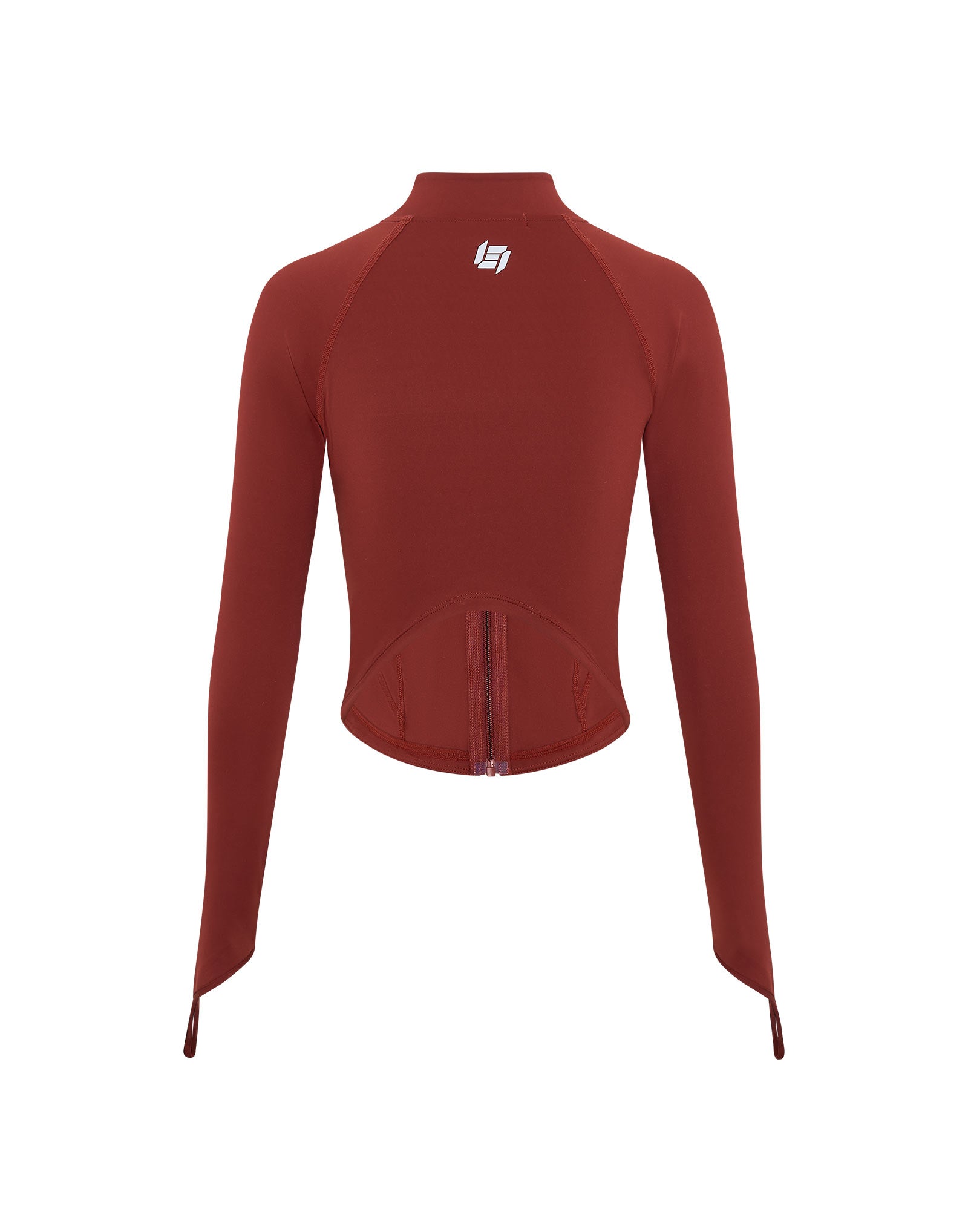 Athlete Crop Jacket - Brown