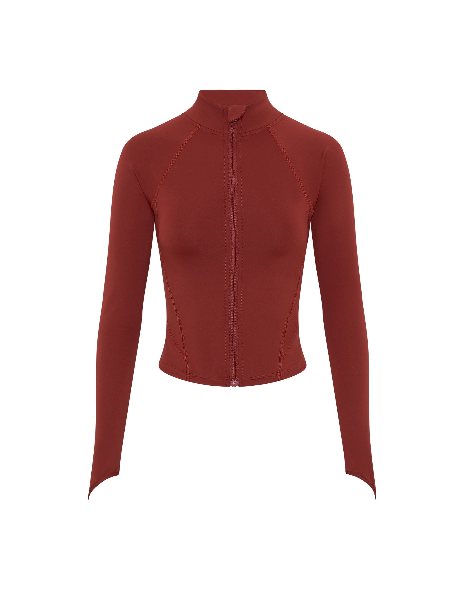 Athlete Crop Jacket - Brown