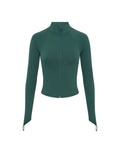 Athlete Crop Jacket - Green