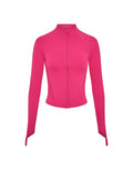 Athlete Crop Jacket - Pink