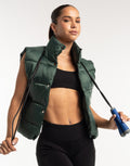 Elevate Puffer Vest - Emerald Green