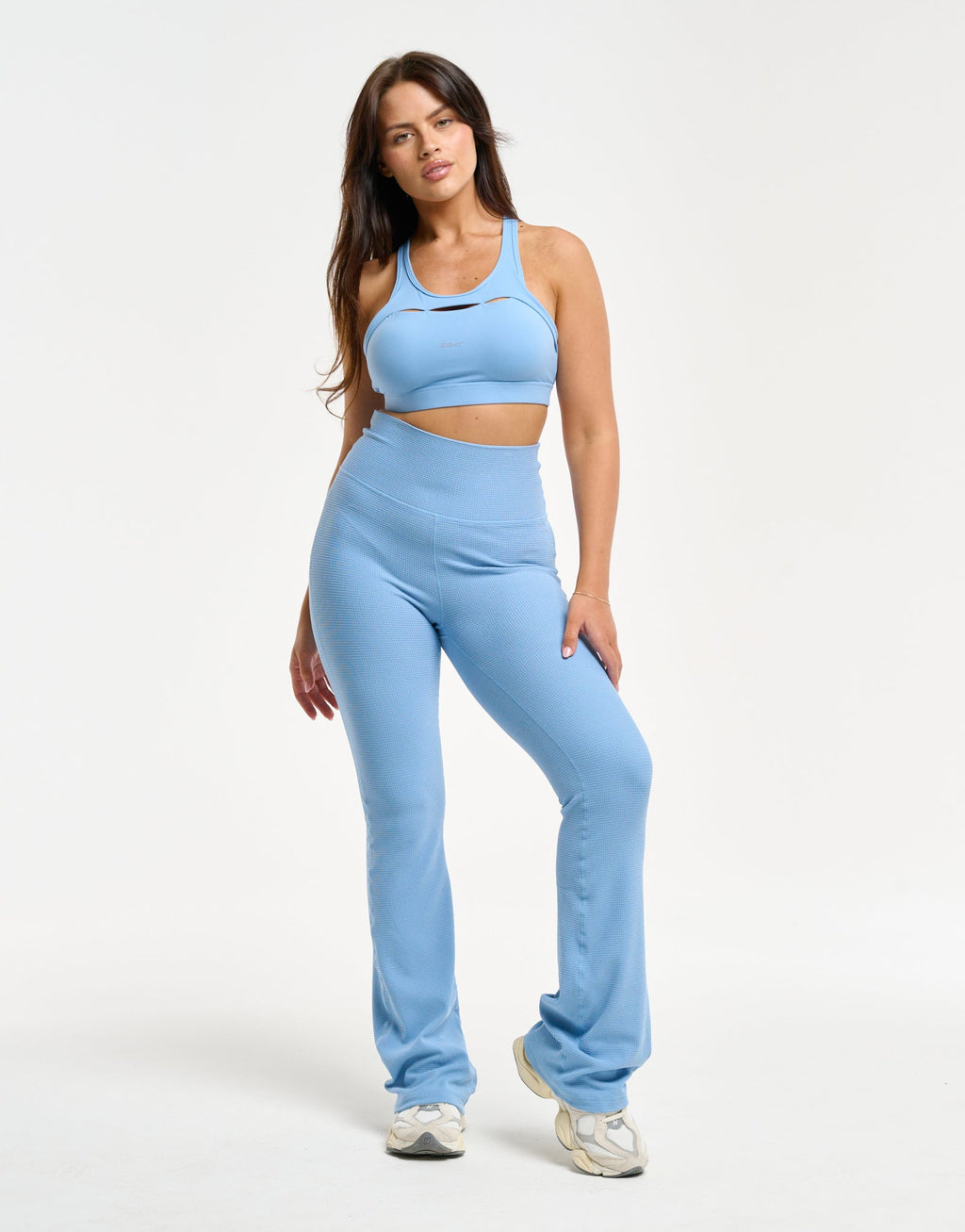 Flare Lounge Leggings - Blue