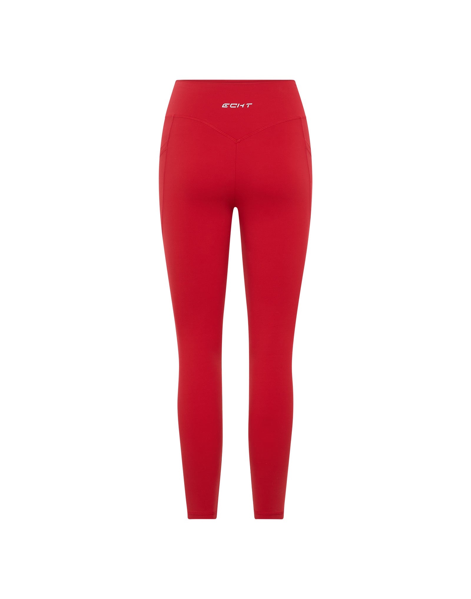 Ascend Pocket Leggings 25" - Scarlet Red