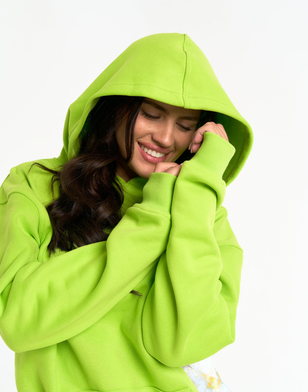 Glory Hoodie - Lime Green