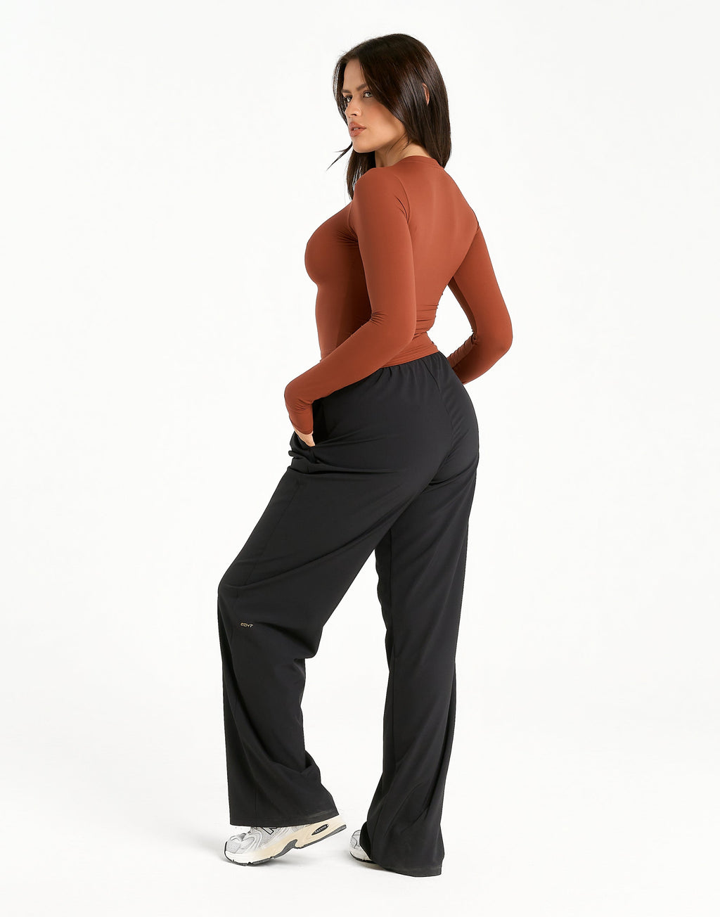 Elemental Long Sleeve T-Shirt - Brown