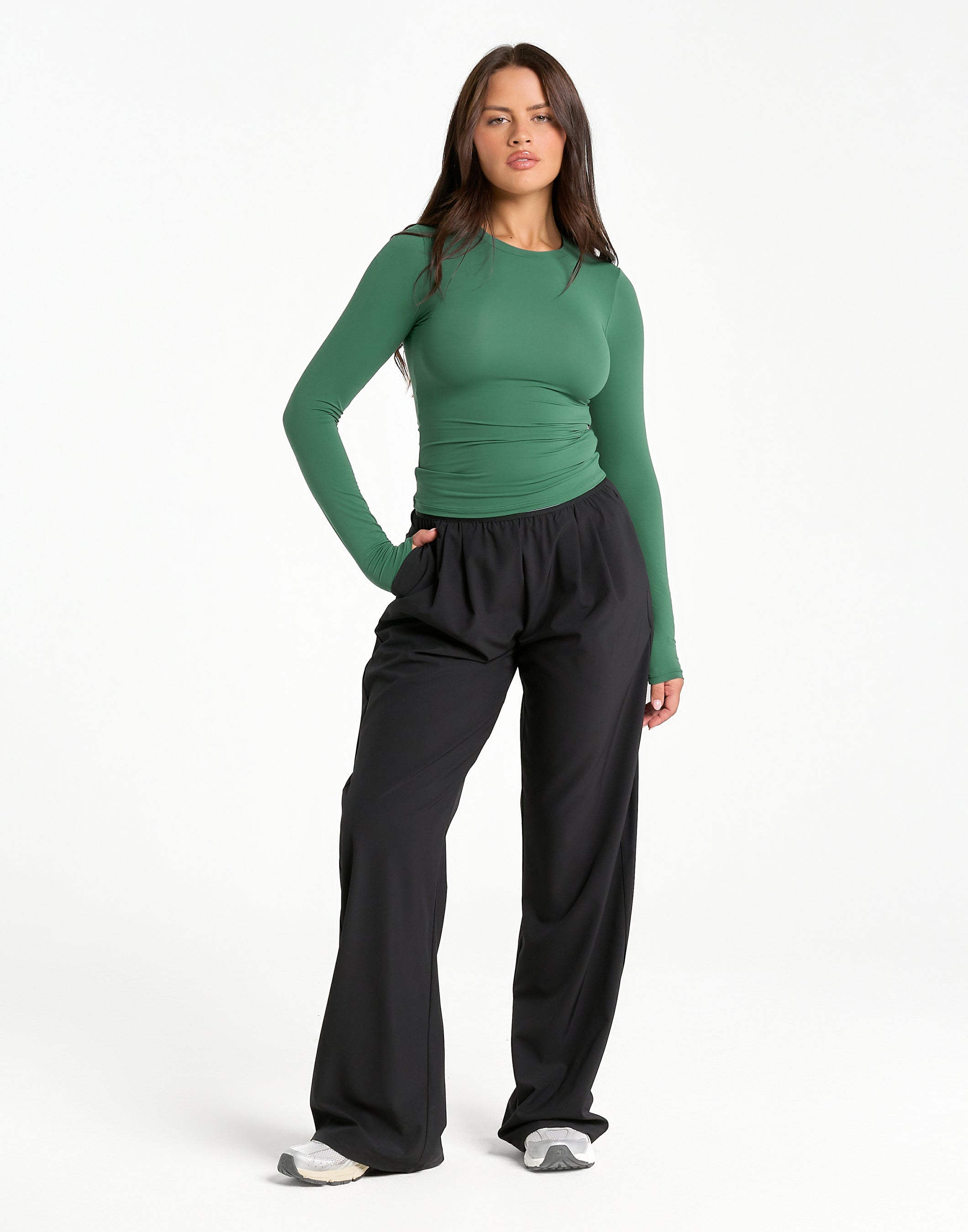 Elemental Long Sleeve T-Shirt - Green