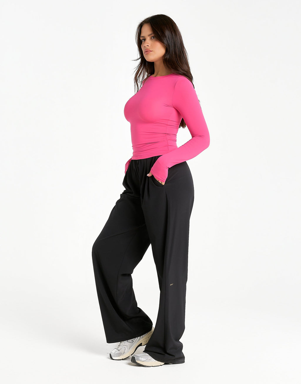 Elemental Long Sleeve T-Shirt - Pink