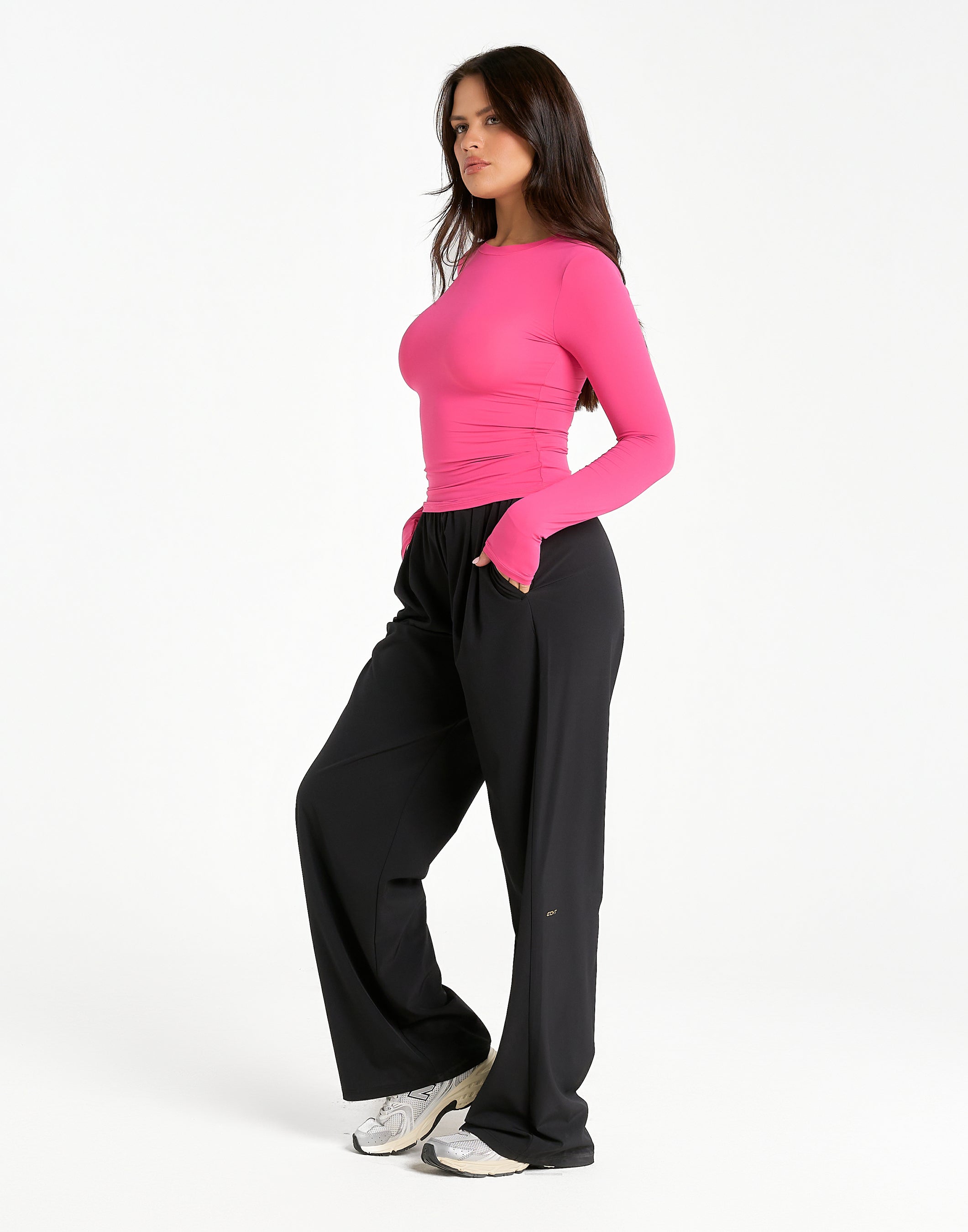 Elemental Long Sleeve T-Shirt - Pink