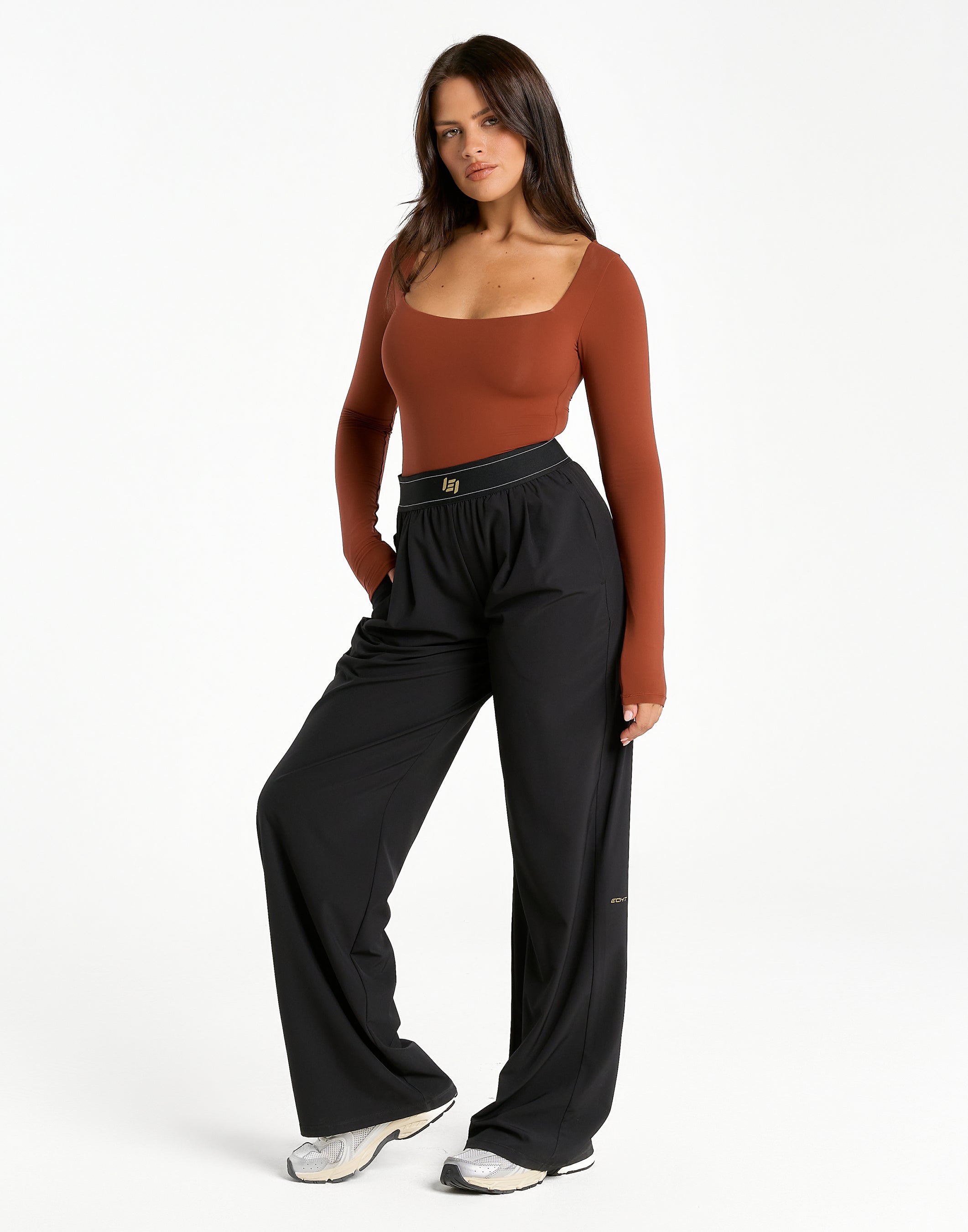 Elemental L Square Bodysuit - Brown