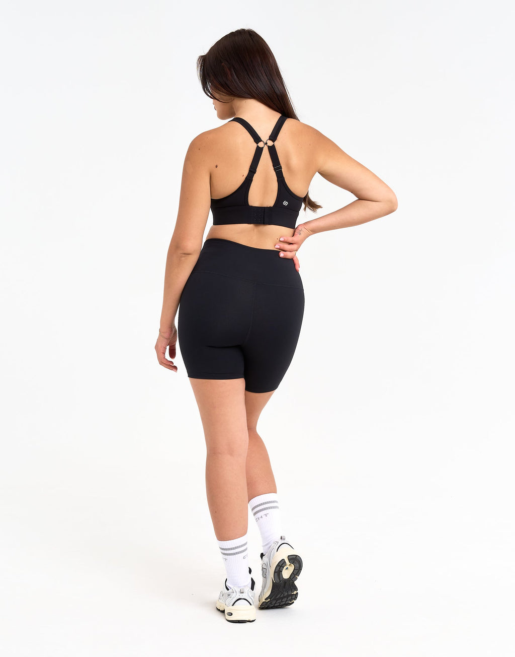 Freedom High Waisted Shorts 5.5" - Black