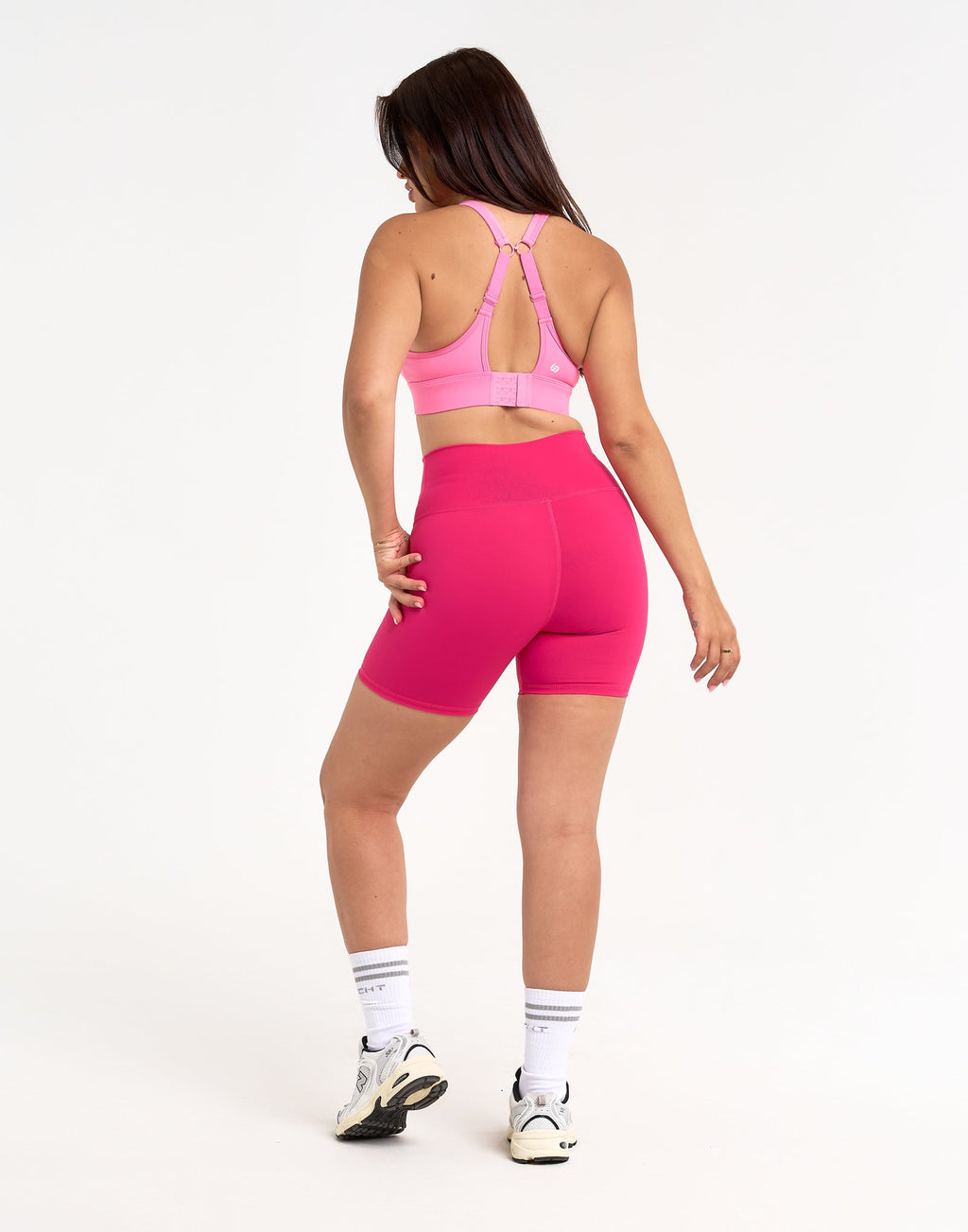 Freedom High Waisted Shorts 5.5" - Pink