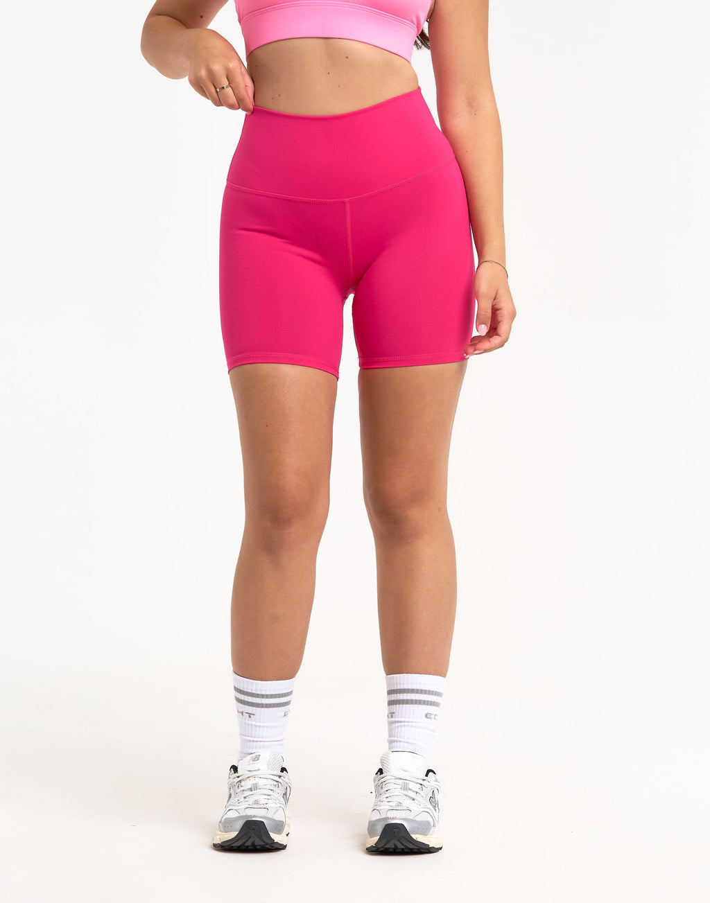 Freedom High Waisted Shorts 5.5" - Pink
