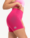 Freedom High Waisted Shorts 5.5" - Pink