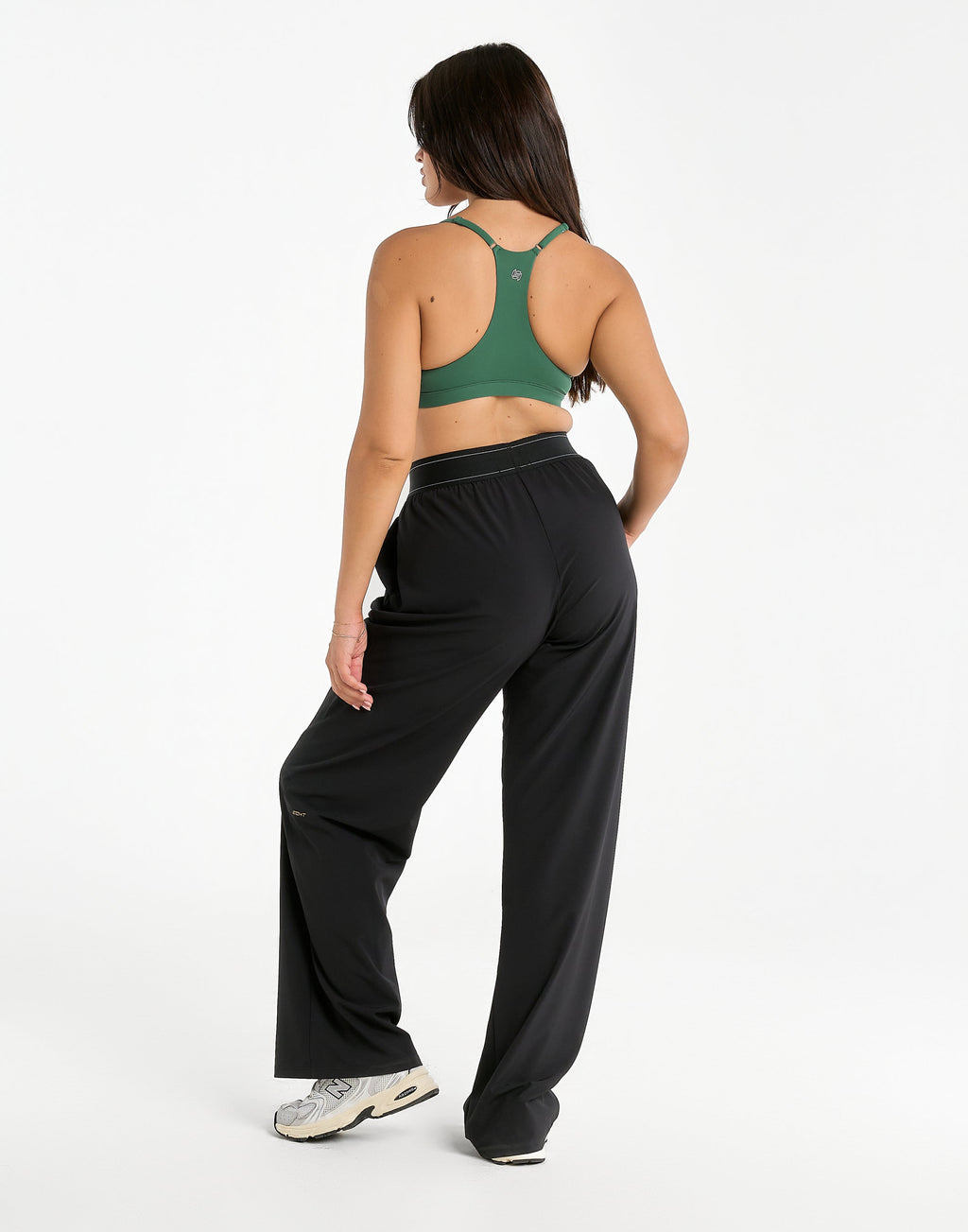 Elemental Raceback Scoop Bralette - Green