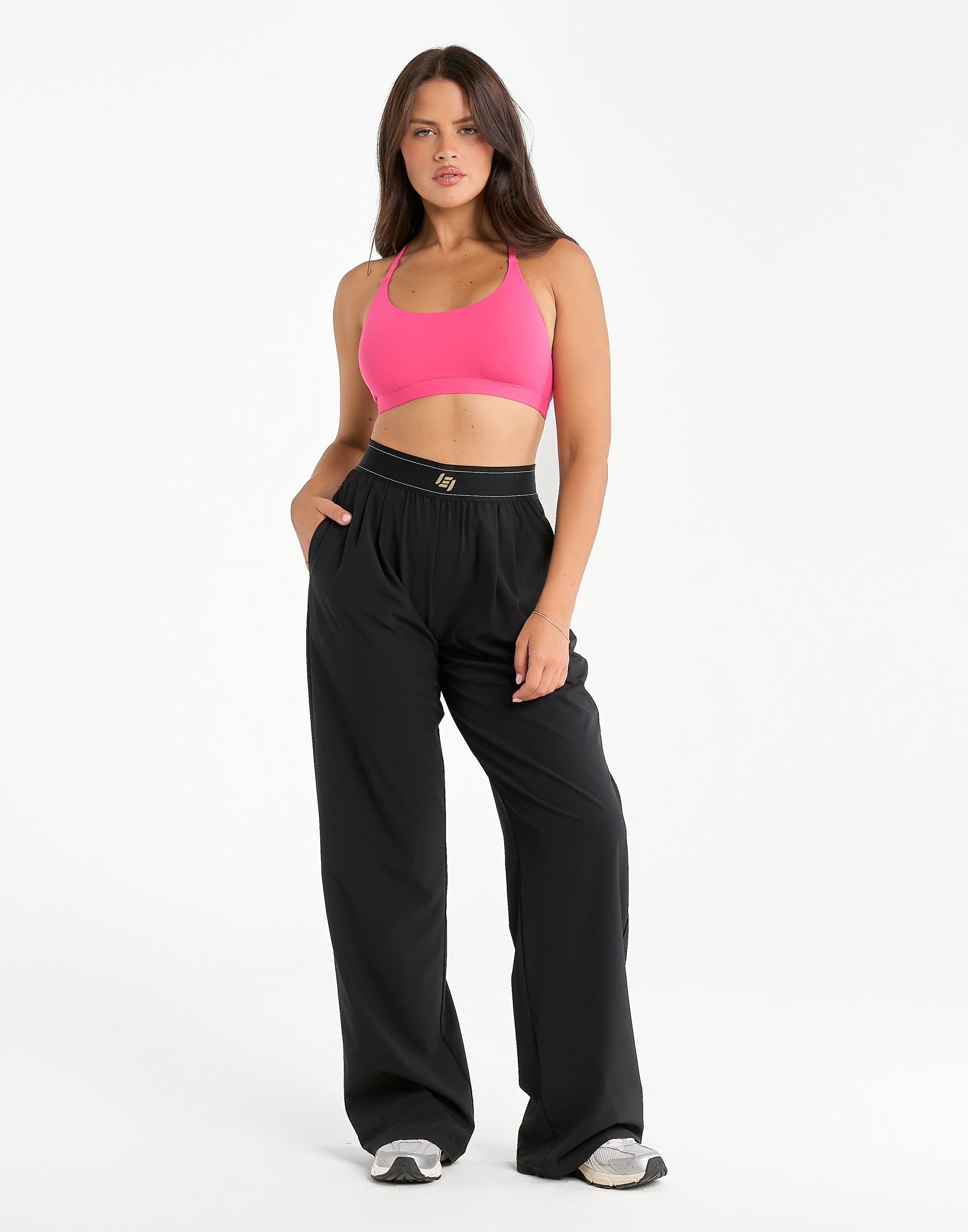 Elemental Raceback Scoop Bralette - Pink