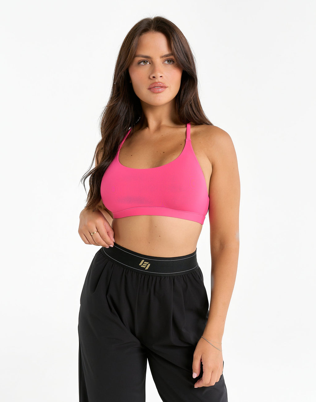 Elemental Raceback Scoop Bralette - Pink