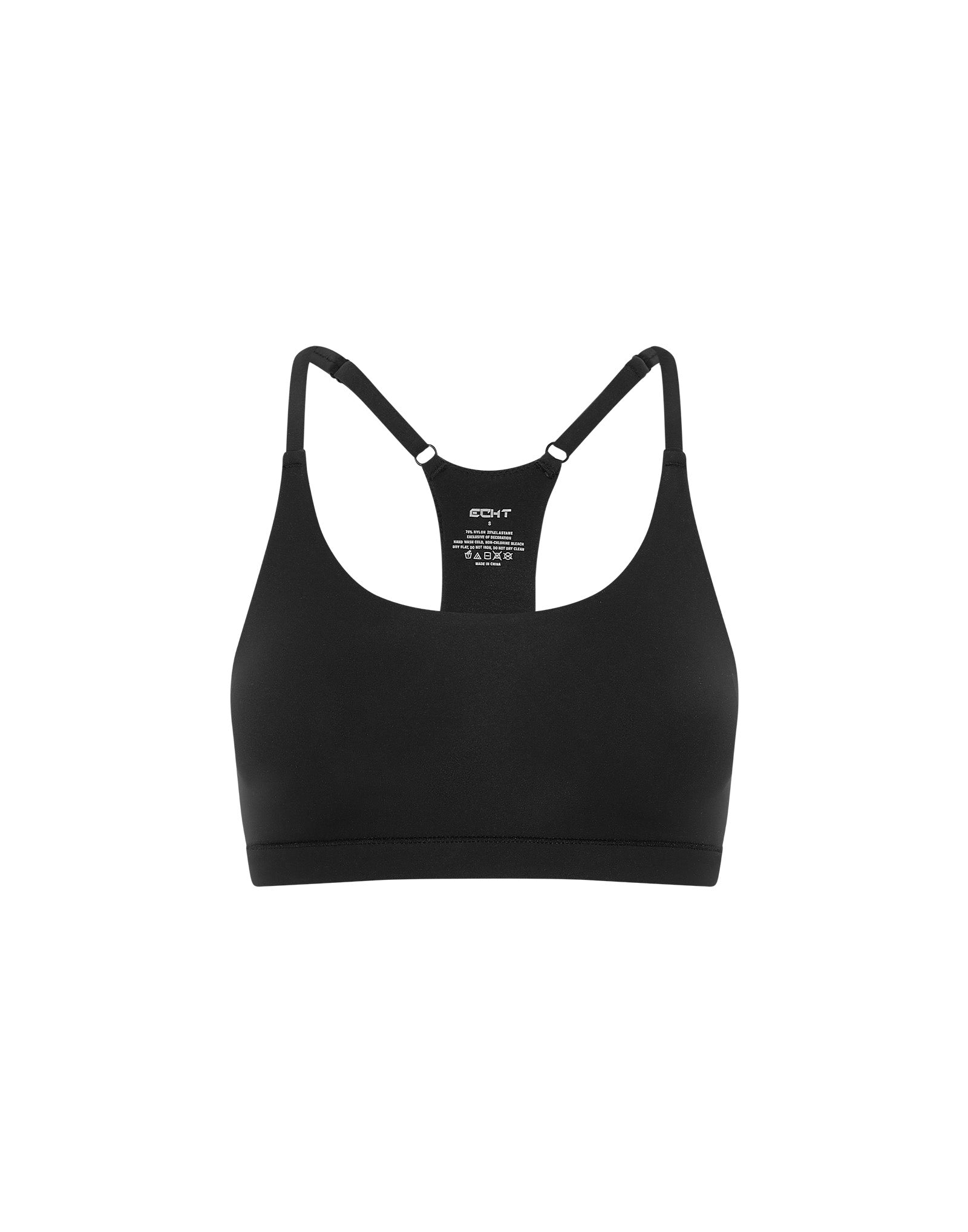 Elemental Raceback Scoop Bralette - Black