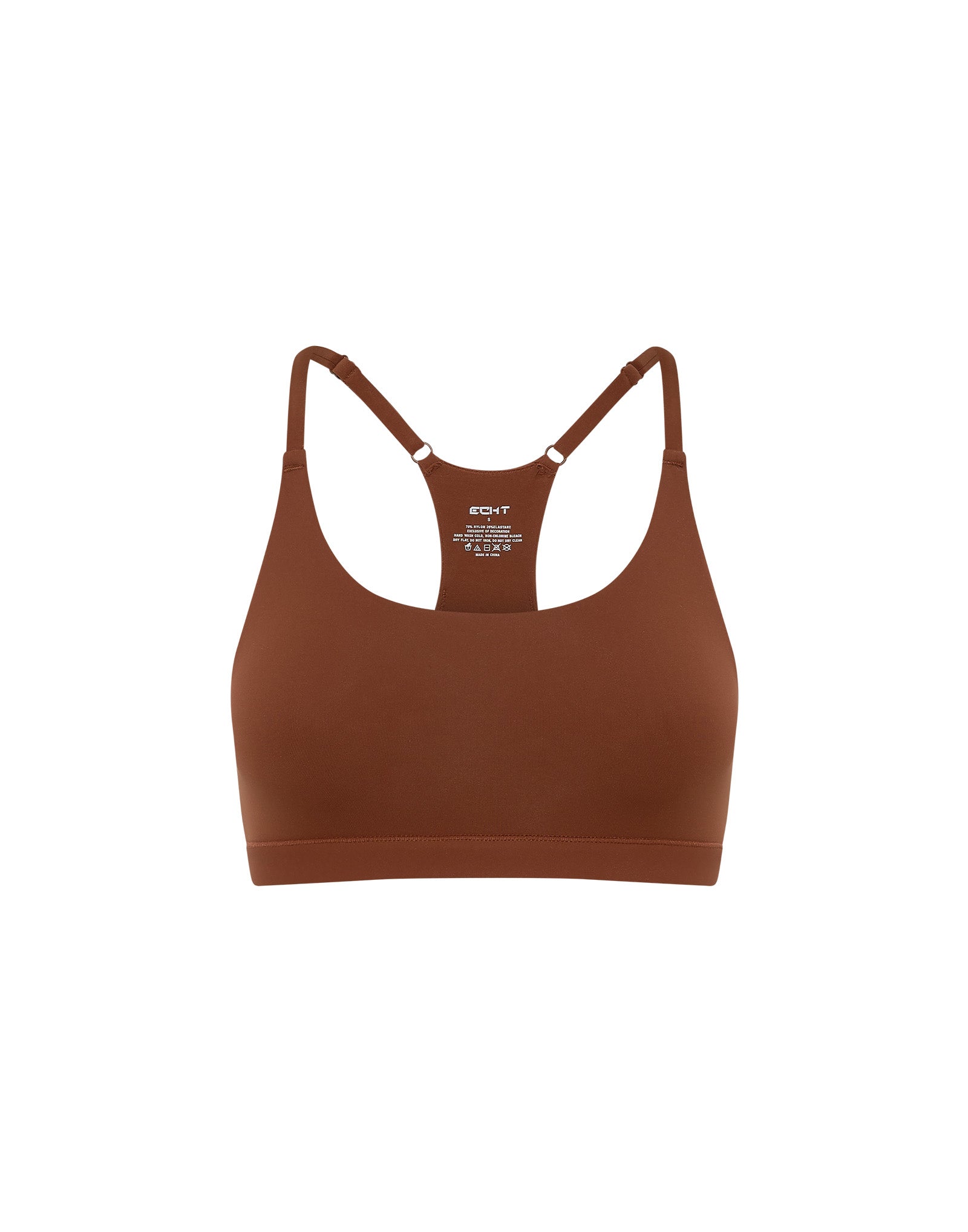 Elemental Raceback Scoop Bralette - Brown
