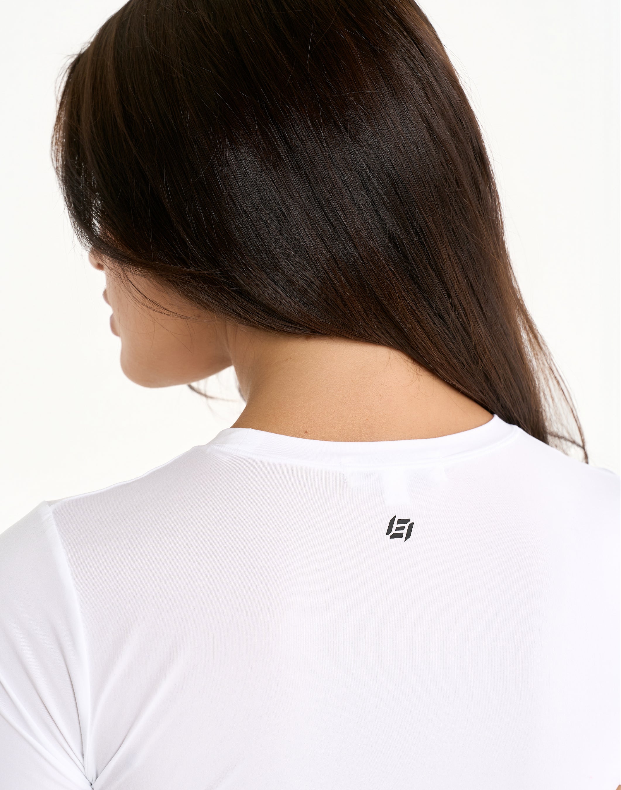 SmoothForm Ruched Sculpt Top - White