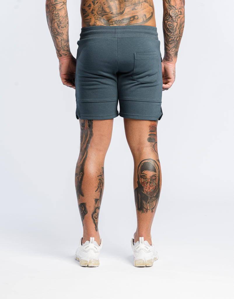 Echt Force Knit Shorts - Dark Slate