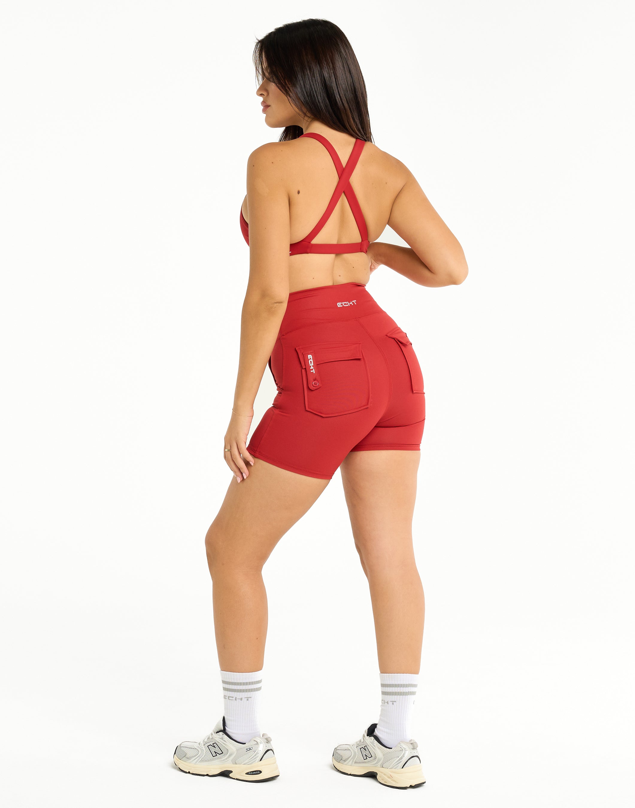 Essence Shorts - Scarlet Red
