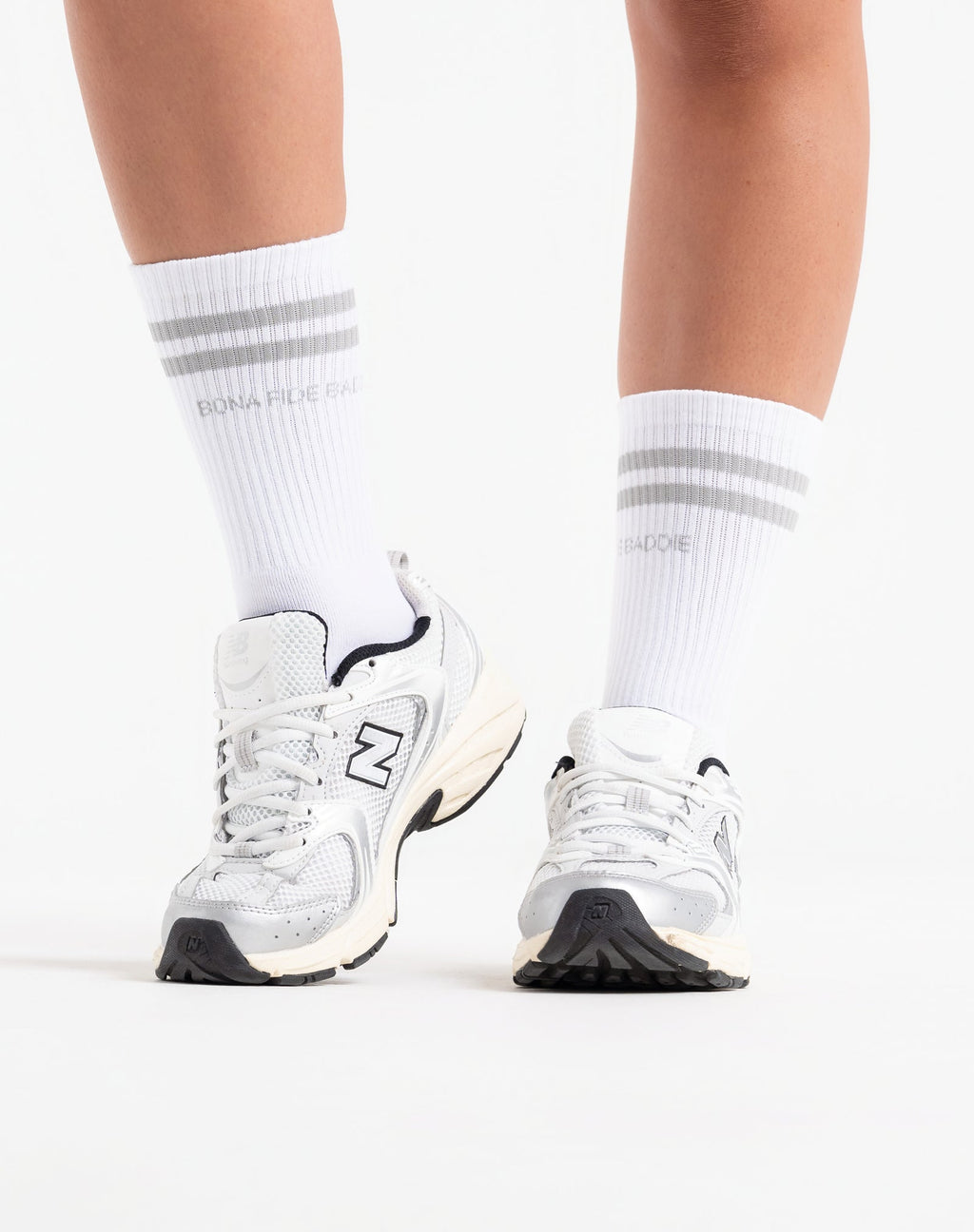 Stripe Socks (1 Pair) - Bona fide Baddie