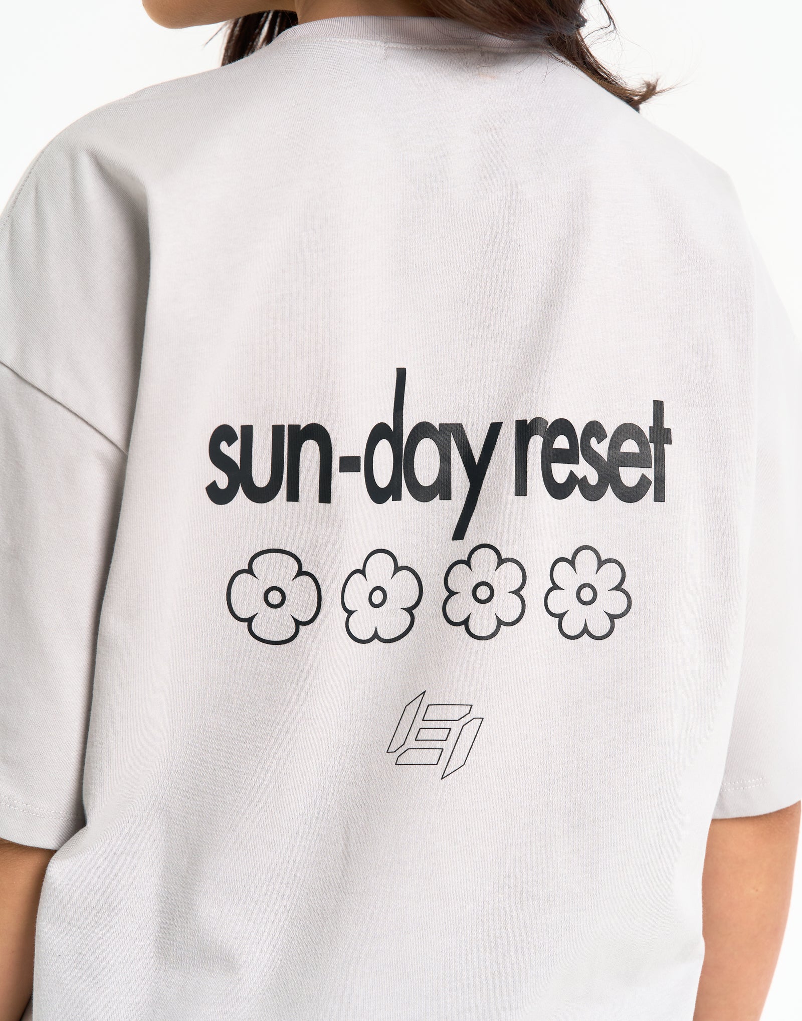 Sunday Reset Tee - Micro Grey