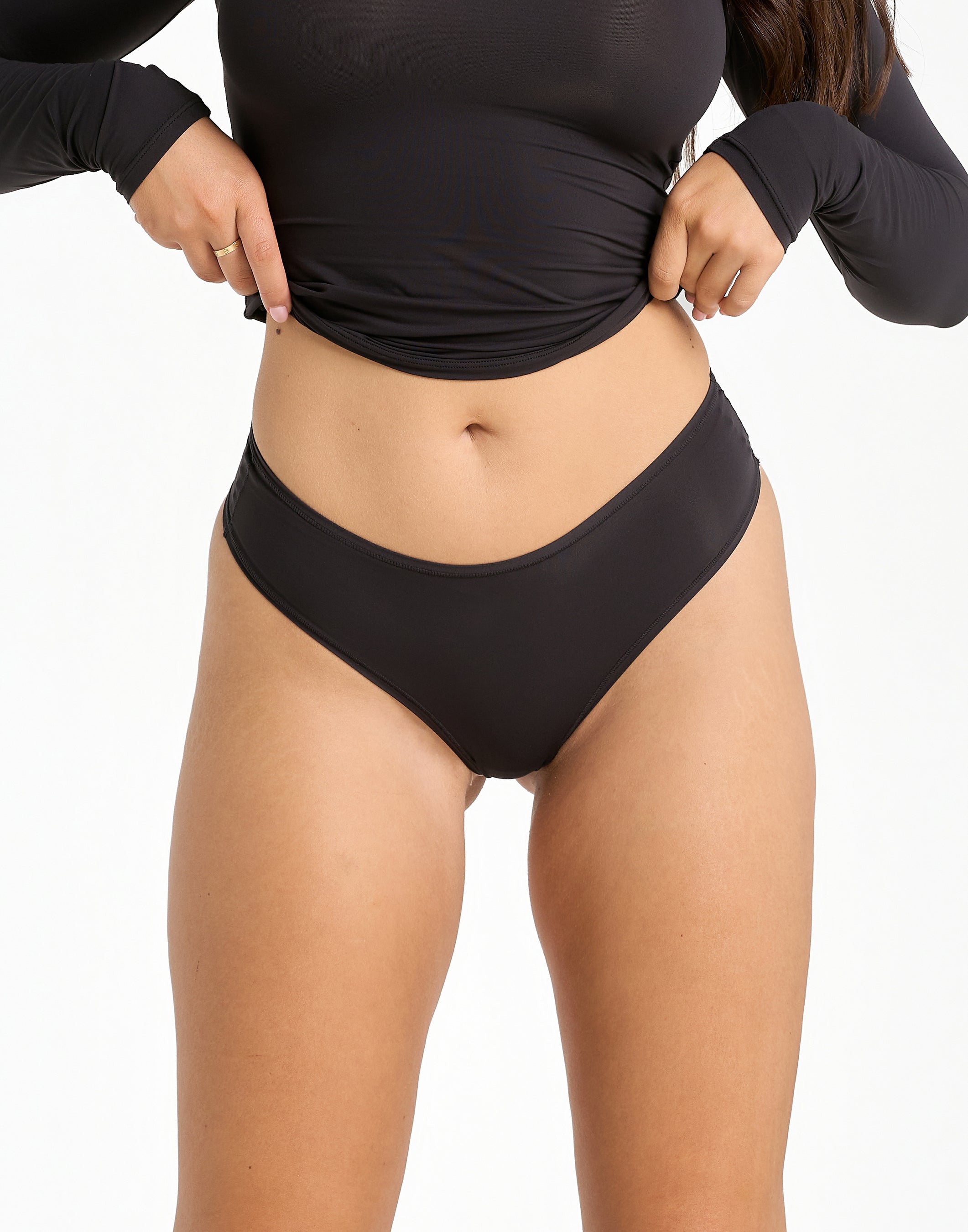 Elemental Thong - Black
