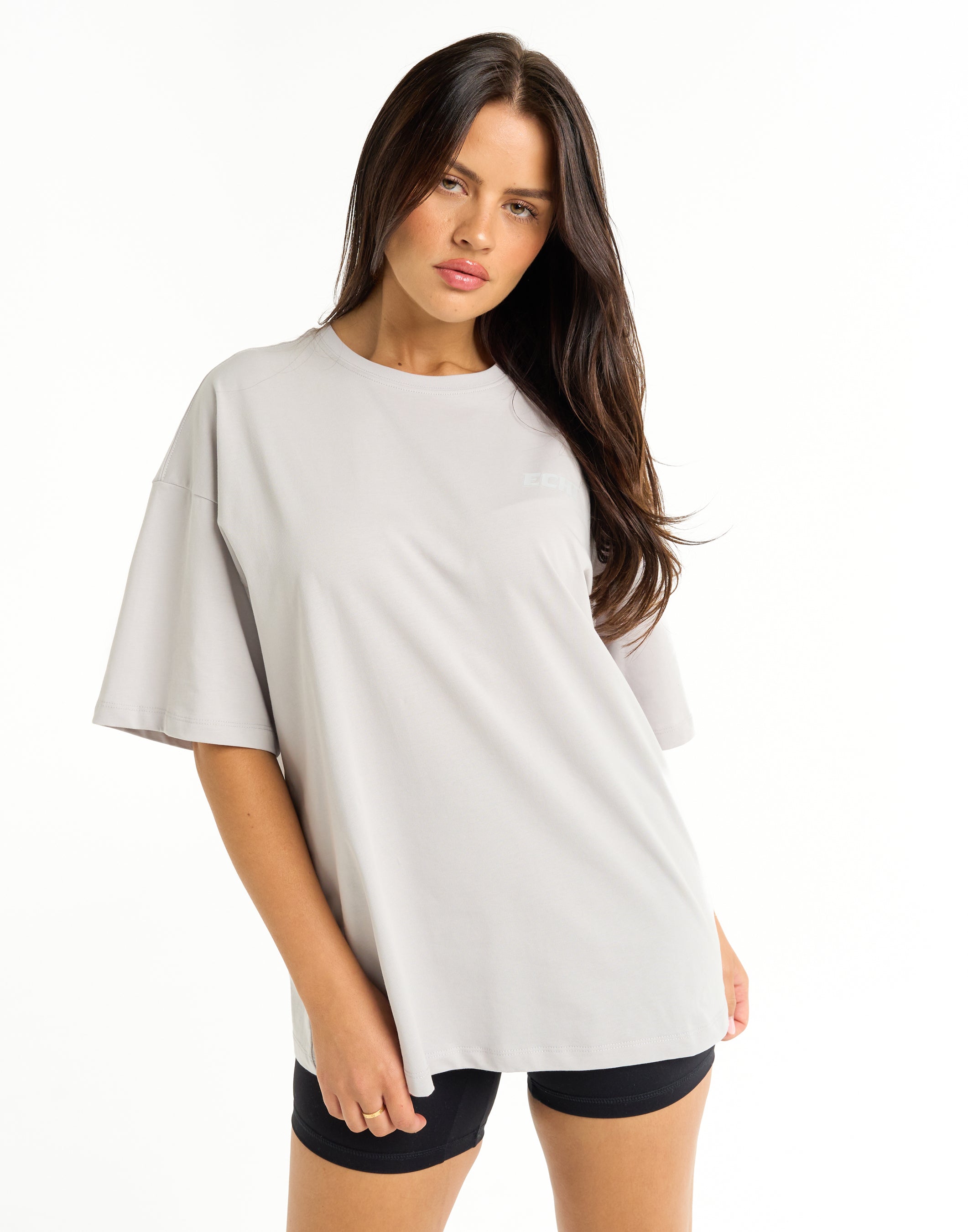 Track Oversize Tee - Grey