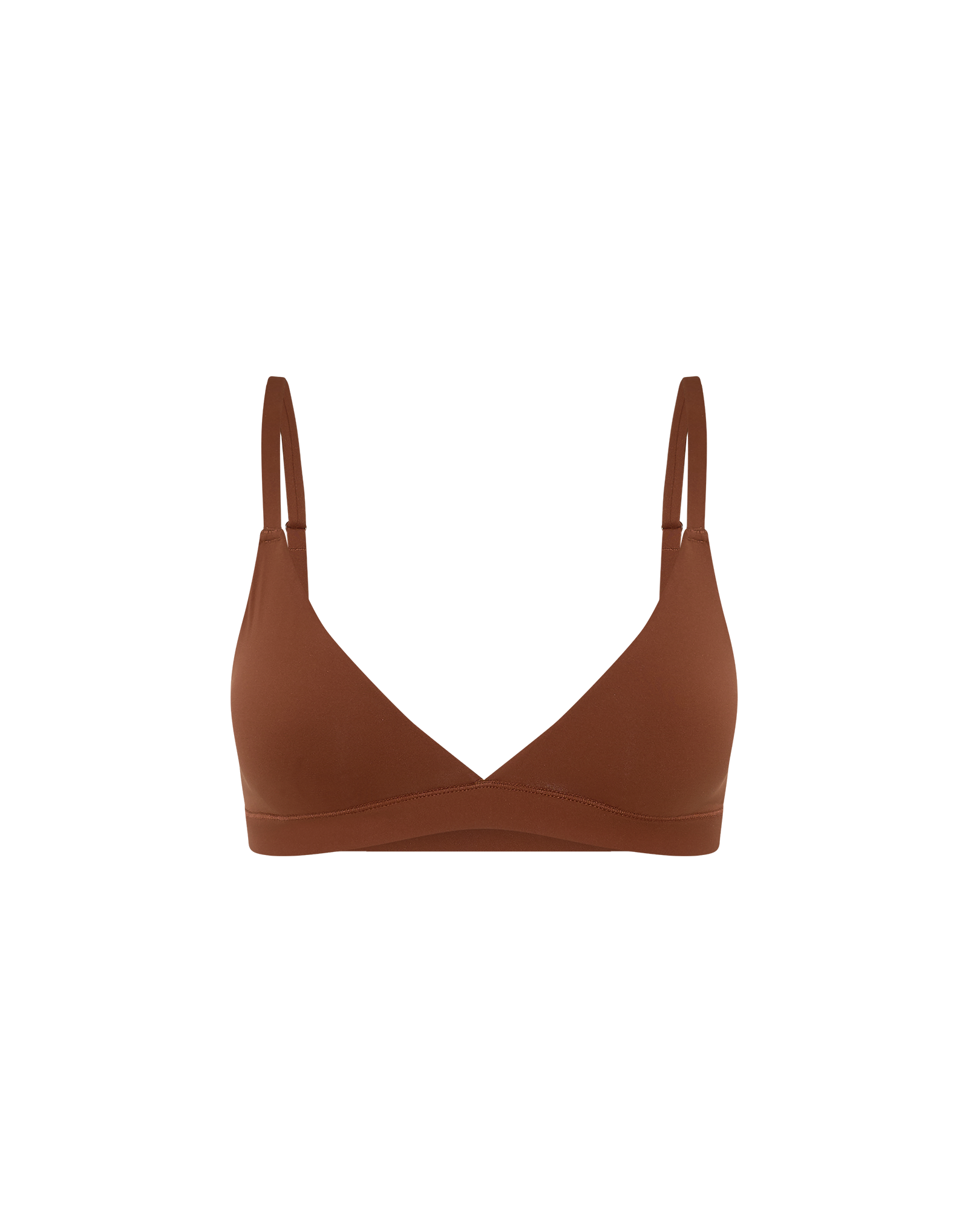 Elemental Triangle Bralette - Brown