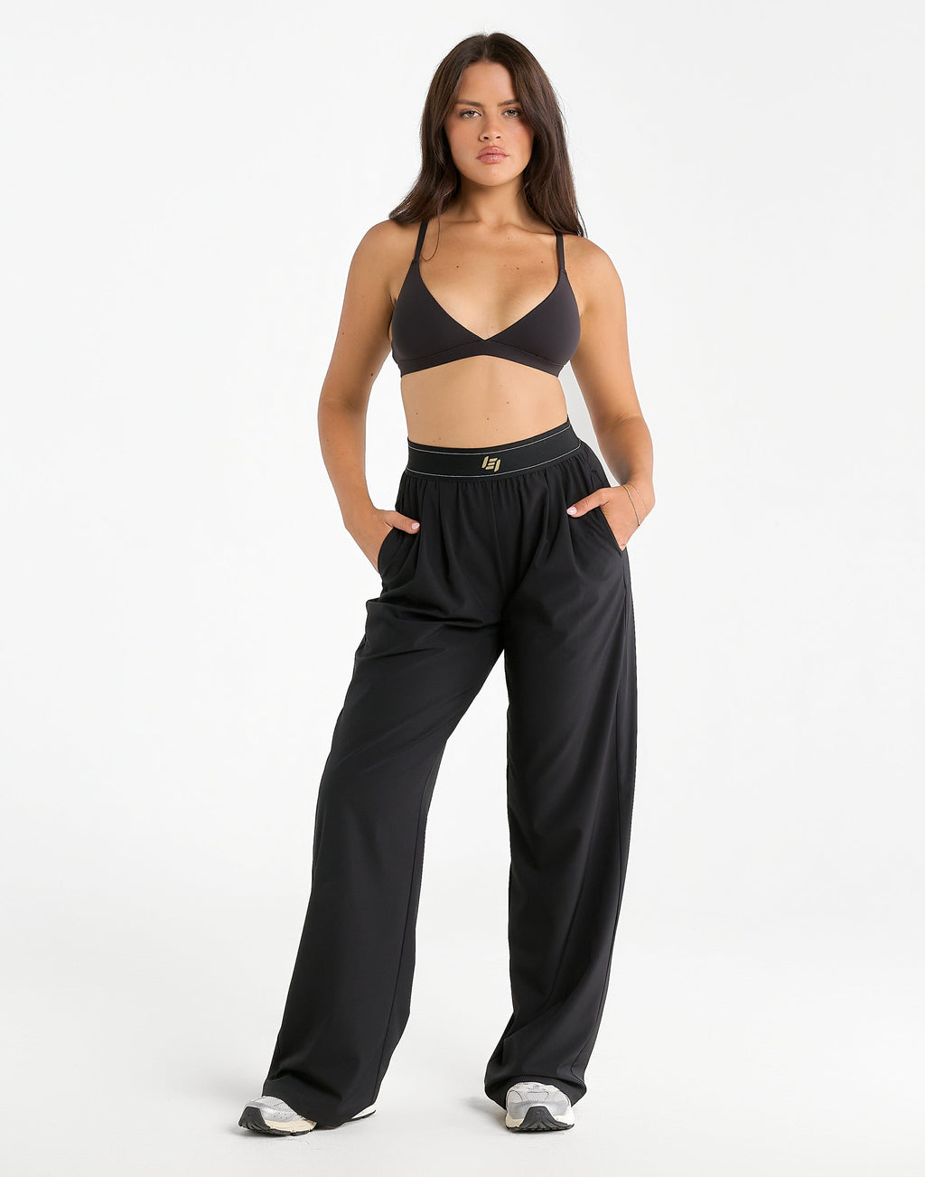 Elemental Triangle Bralette - Black