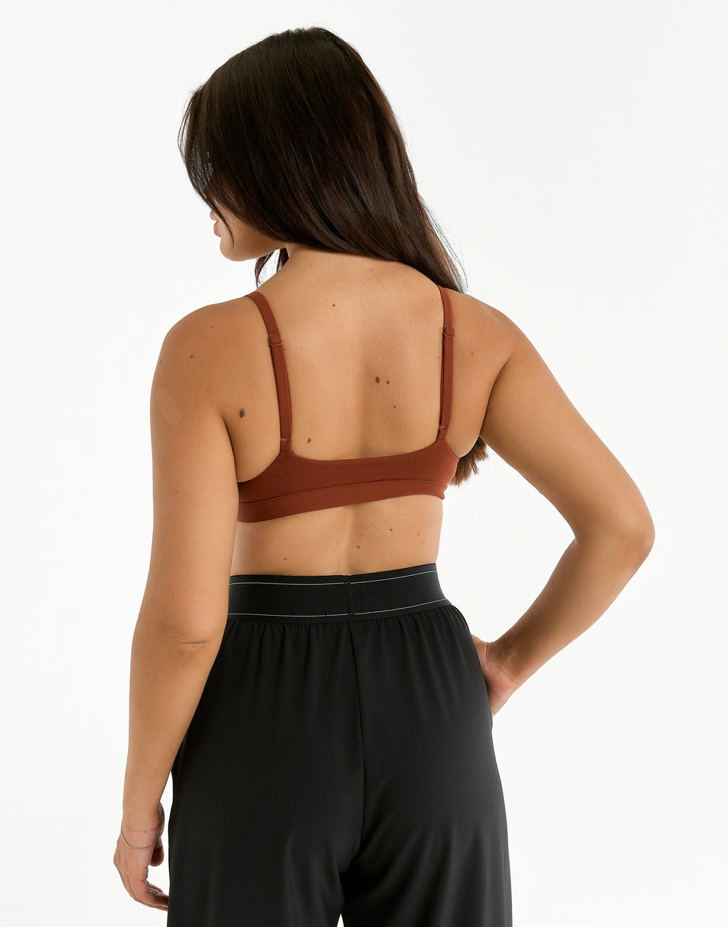 Elemental Triangle Bralette - Brown