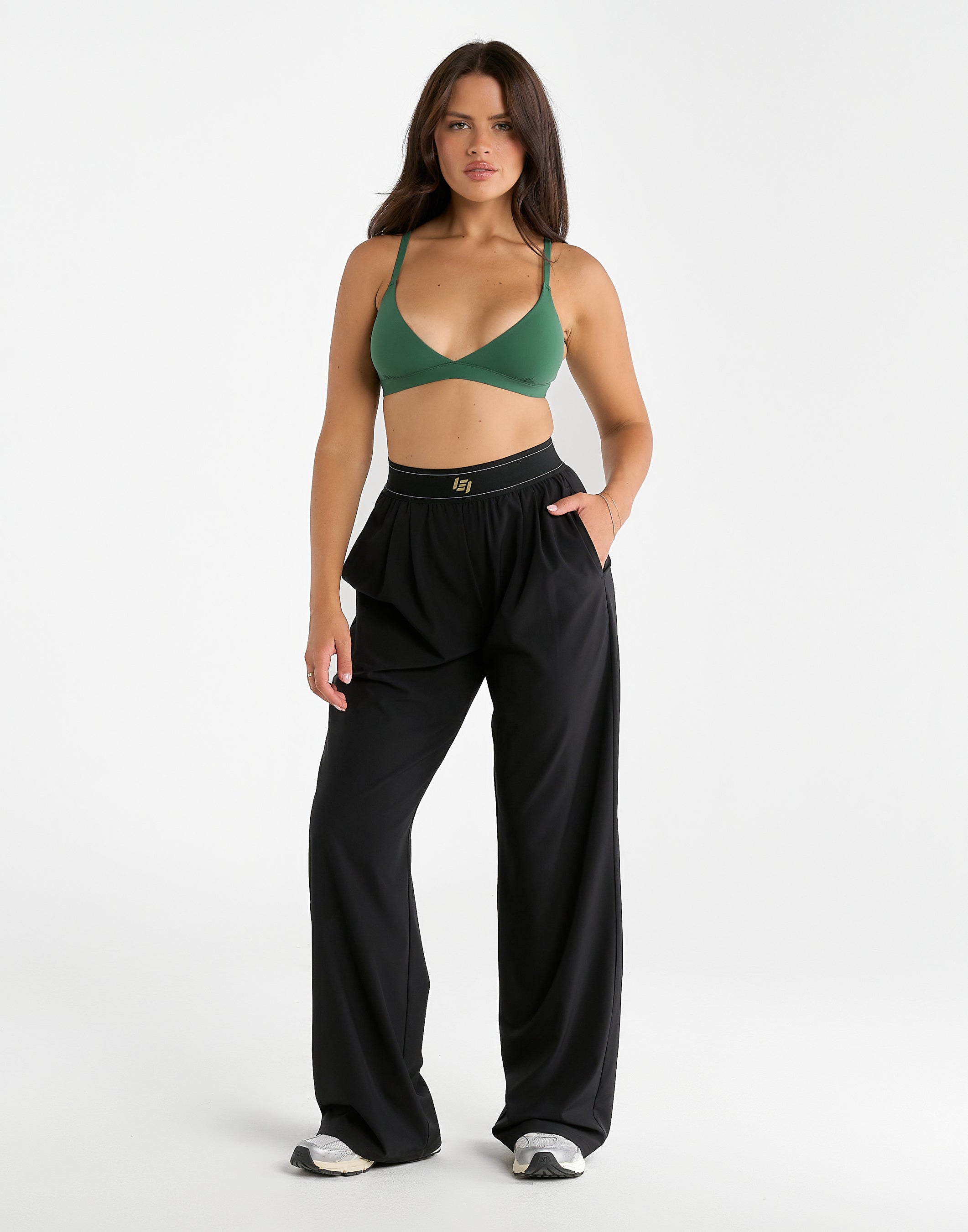 Elemental Triangle Bralette - Green