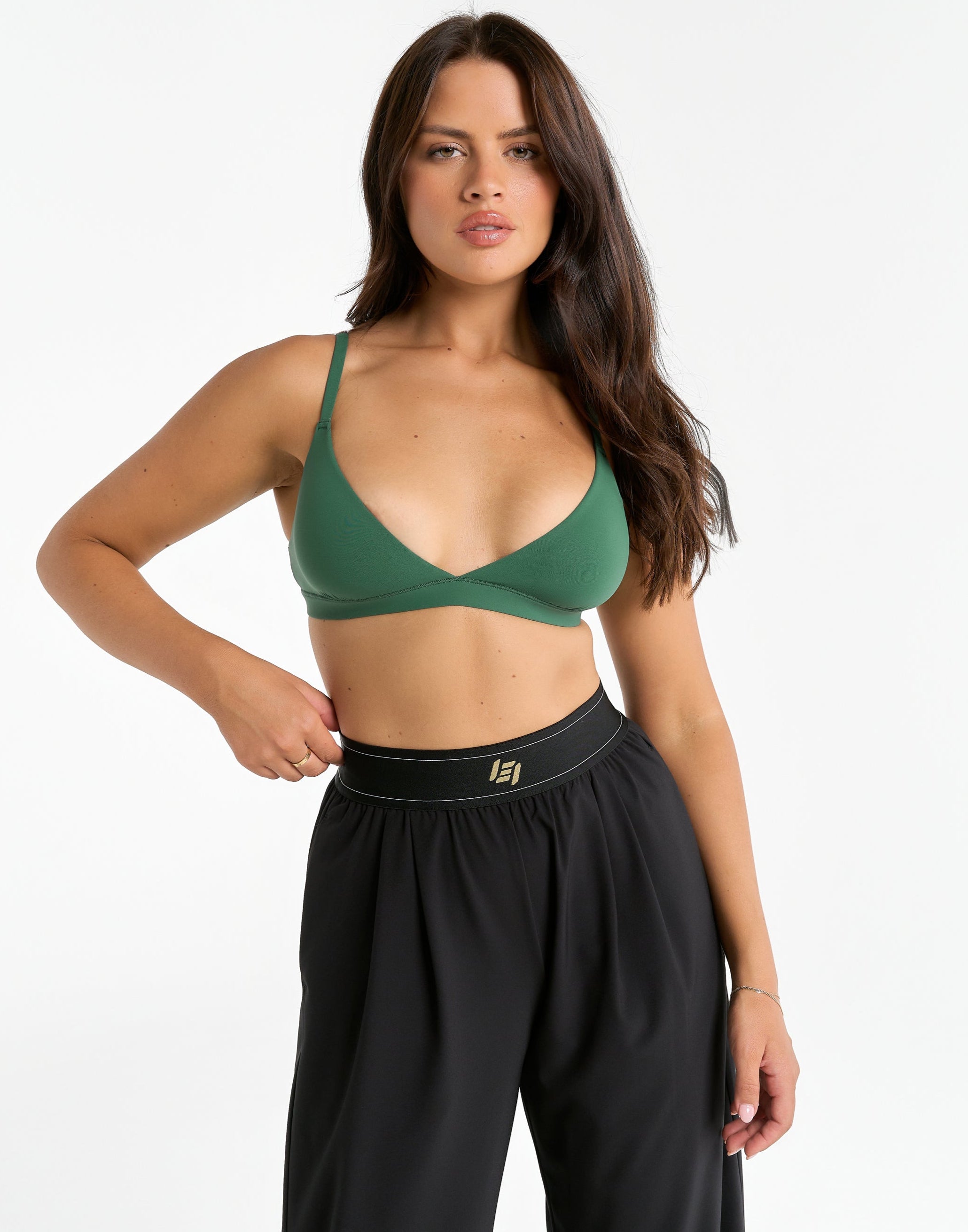 Elemental Triangle Bralette - Green