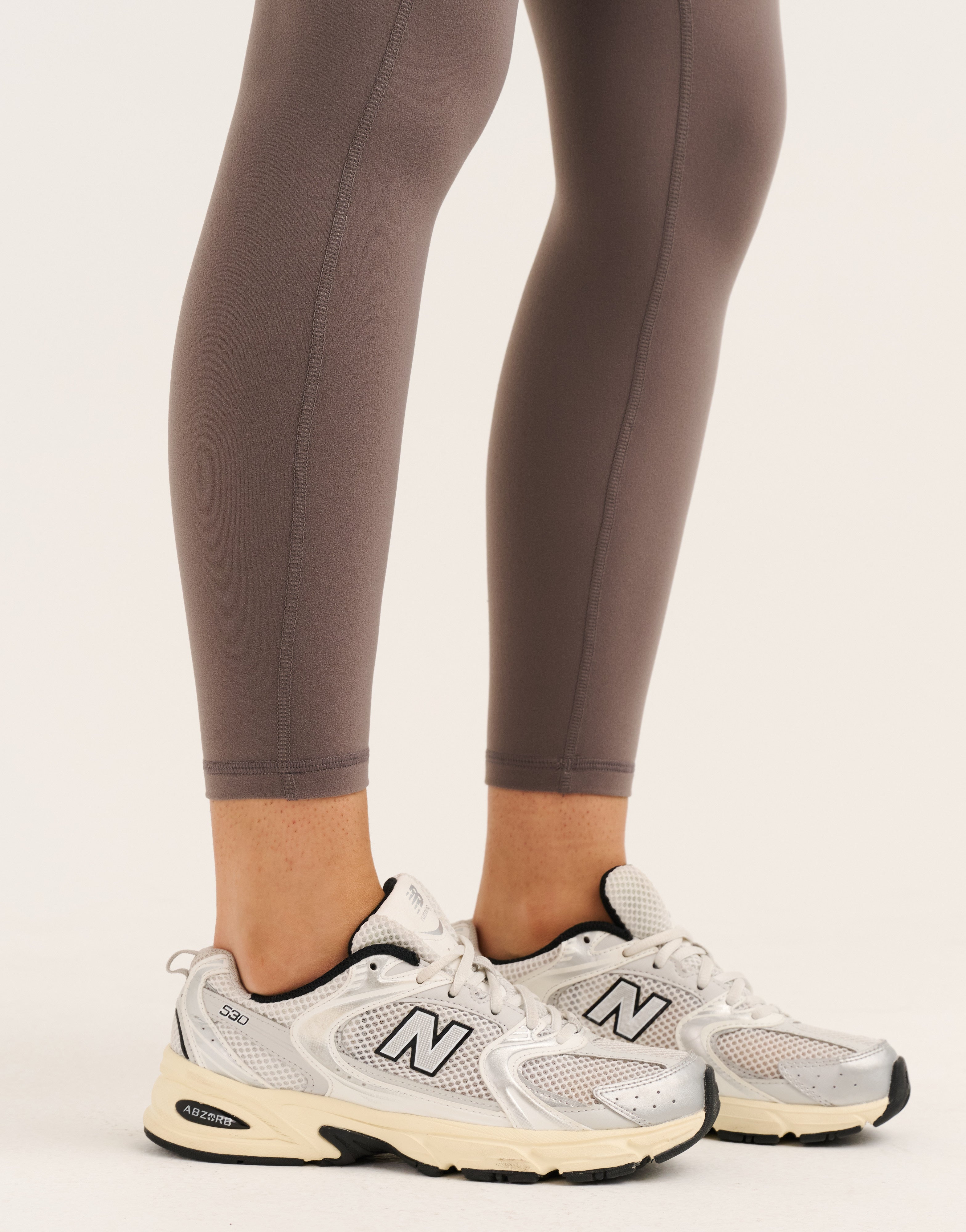 Ascend Pocket Leggings 25" - Slate Grey