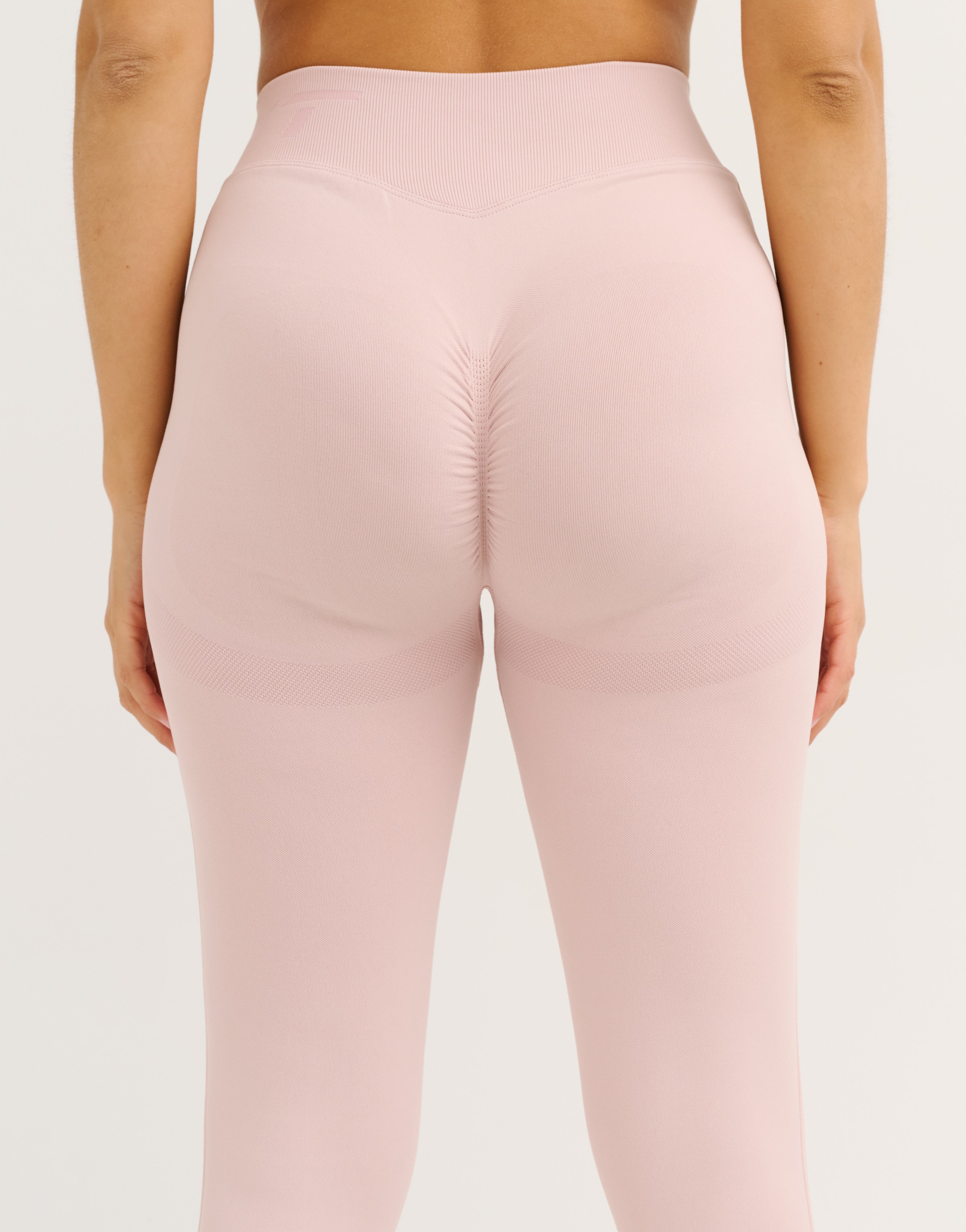 Arise Scrunch Mid-Waist Leggings - Mauve