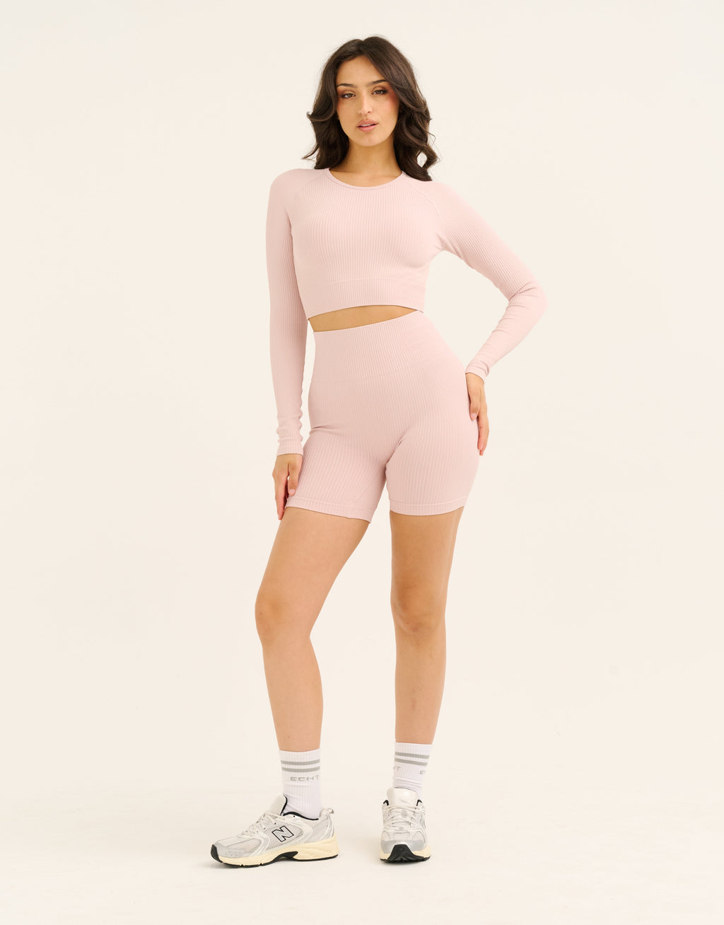 Arise Comfort Cropped Long Sleeve V2 - Mauve