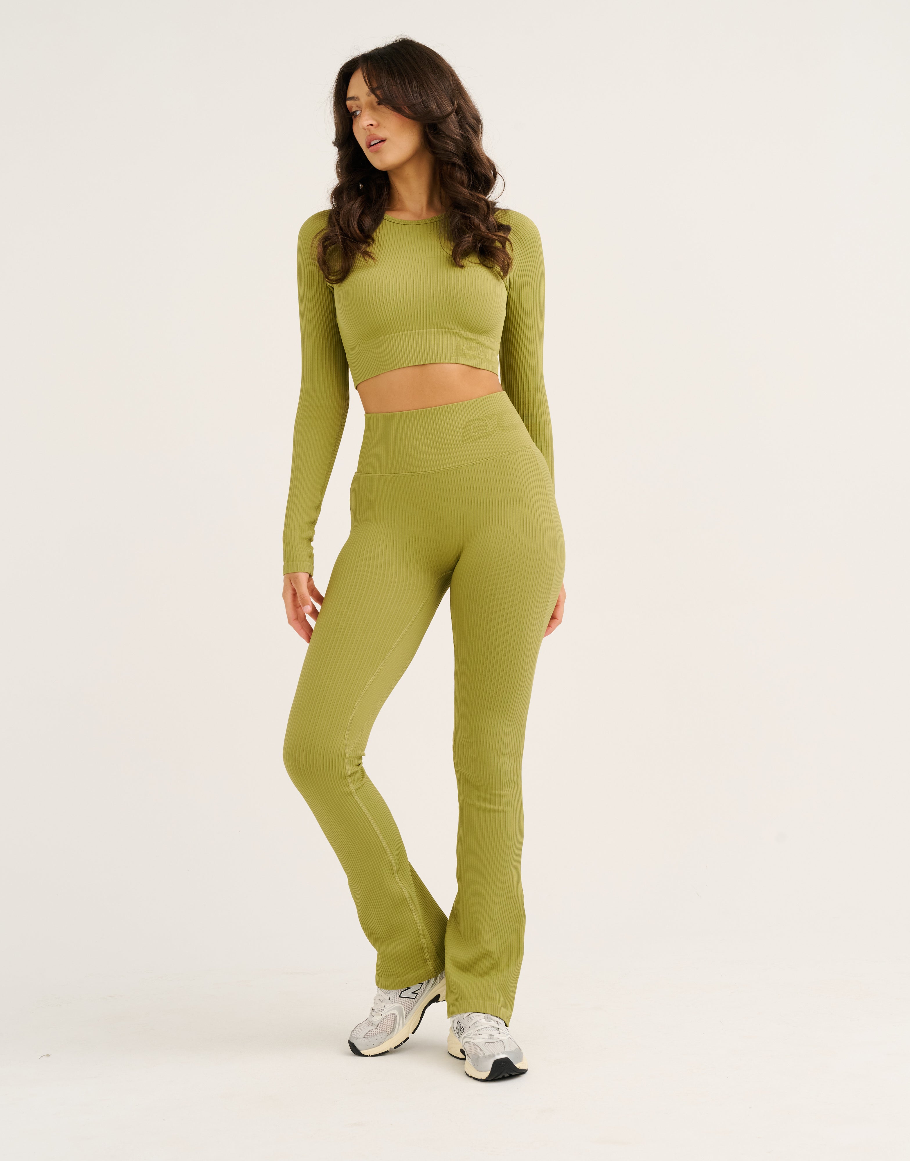 Arise Comfort Flare Leggings V2 - Olive